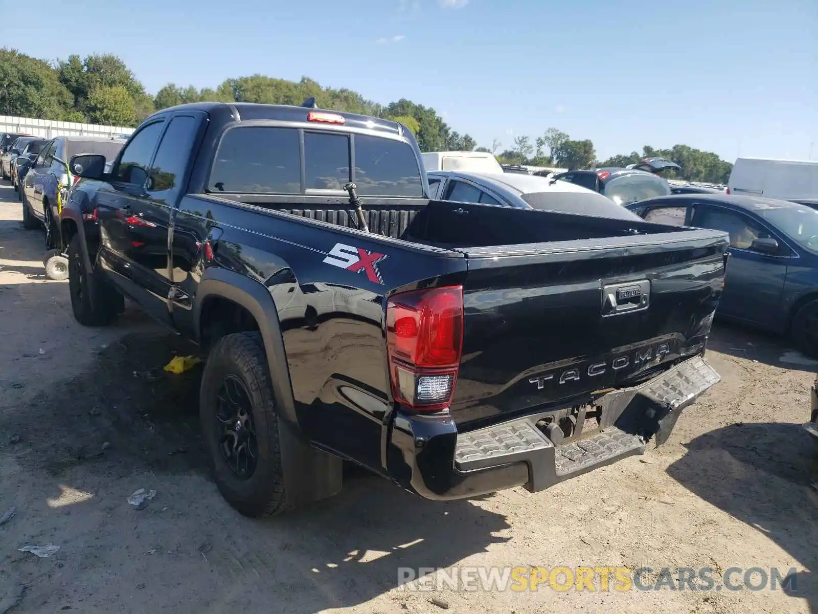 3 Photograph of a damaged car 5TFRX5GN2LX169854 TOYOTA TACOMA 2020