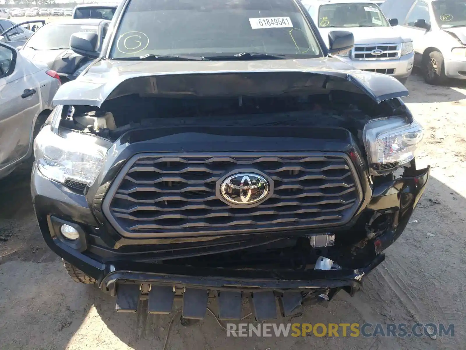 9 Photograph of a damaged car 5TFRX5GN2LX169854 TOYOTA TACOMA 2020