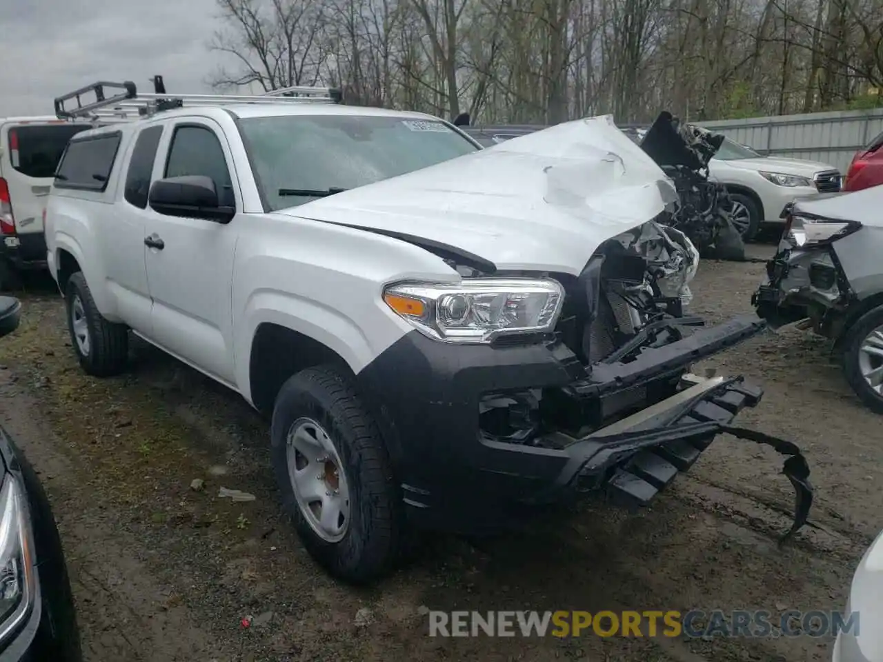 1 Photograph of a damaged car 5TFRX5GN2LX177842 TOYOTA TACOMA 2020