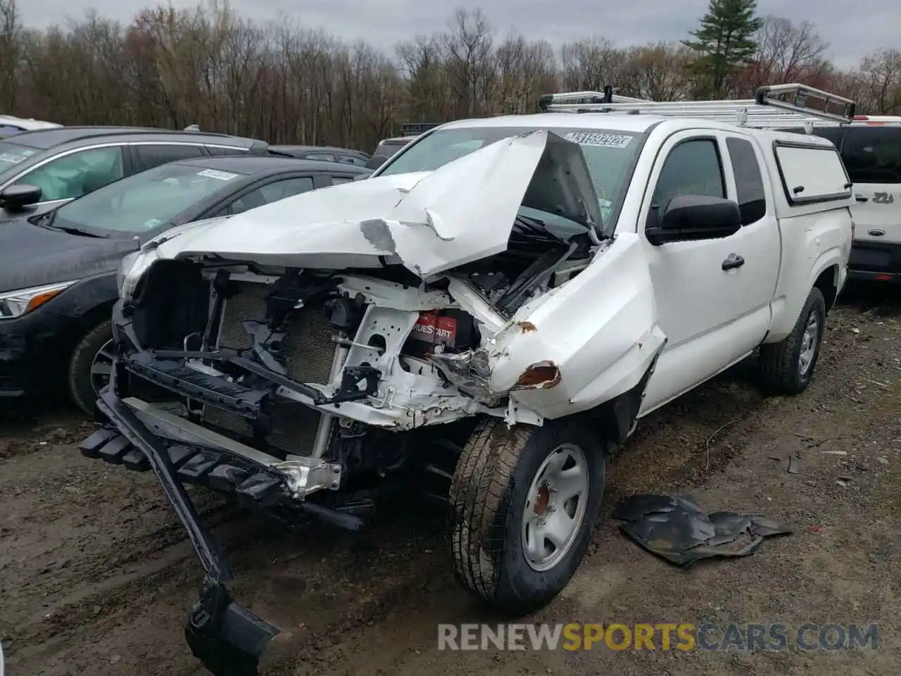 2 Photograph of a damaged car 5TFRX5GN2LX177842 TOYOTA TACOMA 2020