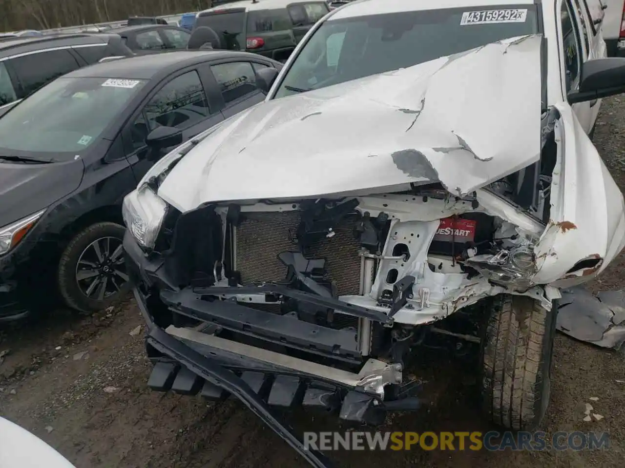 7 Photograph of a damaged car 5TFRX5GN2LX177842 TOYOTA TACOMA 2020