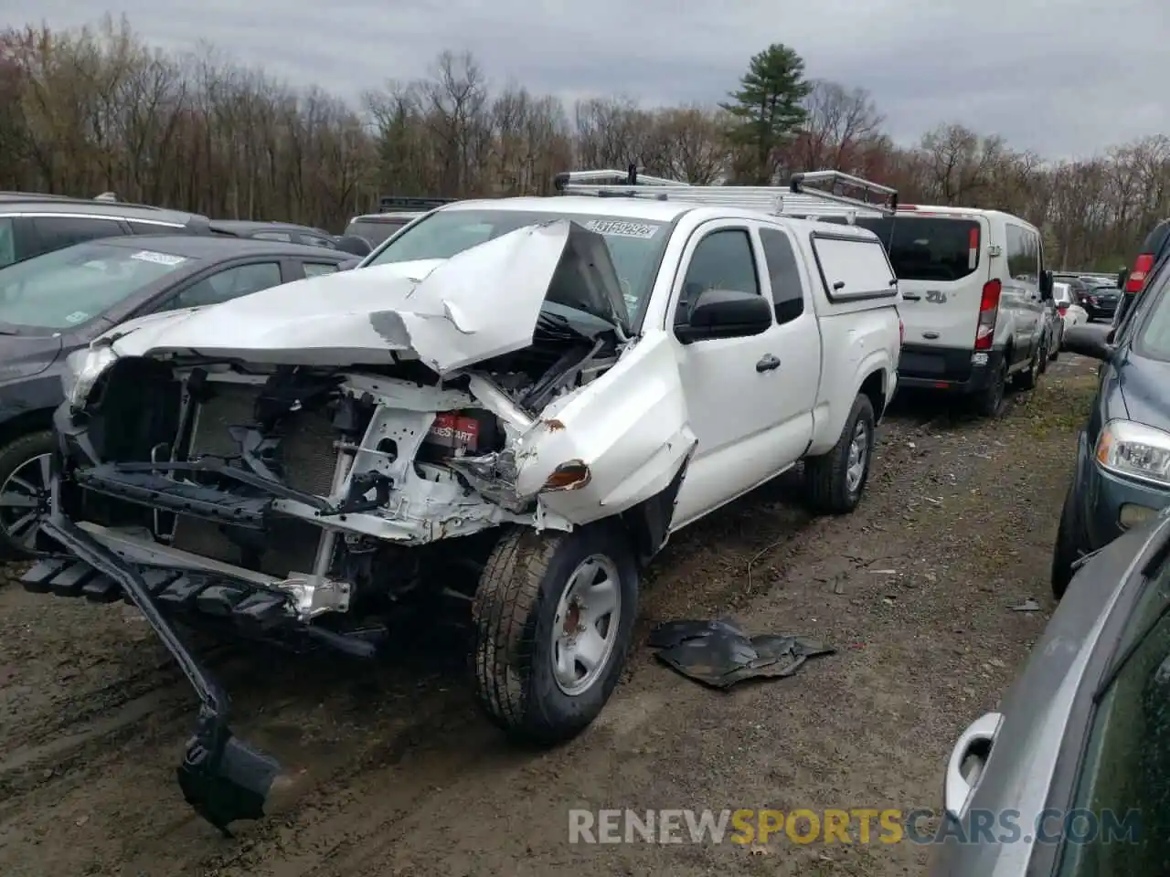 9 Photograph of a damaged car 5TFRX5GN2LX177842 TOYOTA TACOMA 2020