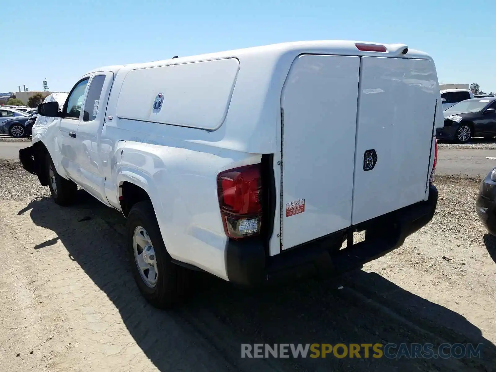 3 Photograph of a damaged car 5TFRX5GN2LX178490 TOYOTA TACOMA 2020