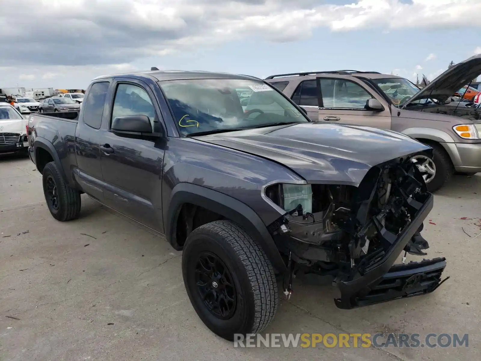 1 Photograph of a damaged car 5TFRX5GN2LX179350 TOYOTA TACOMA 2020