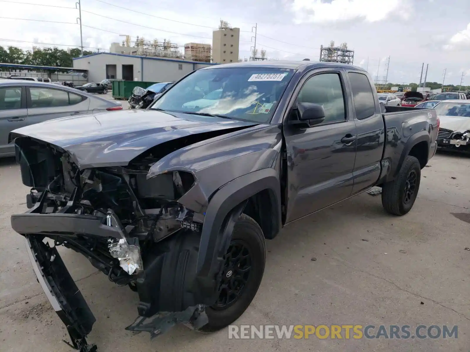 2 Photograph of a damaged car 5TFRX5GN2LX179350 TOYOTA TACOMA 2020