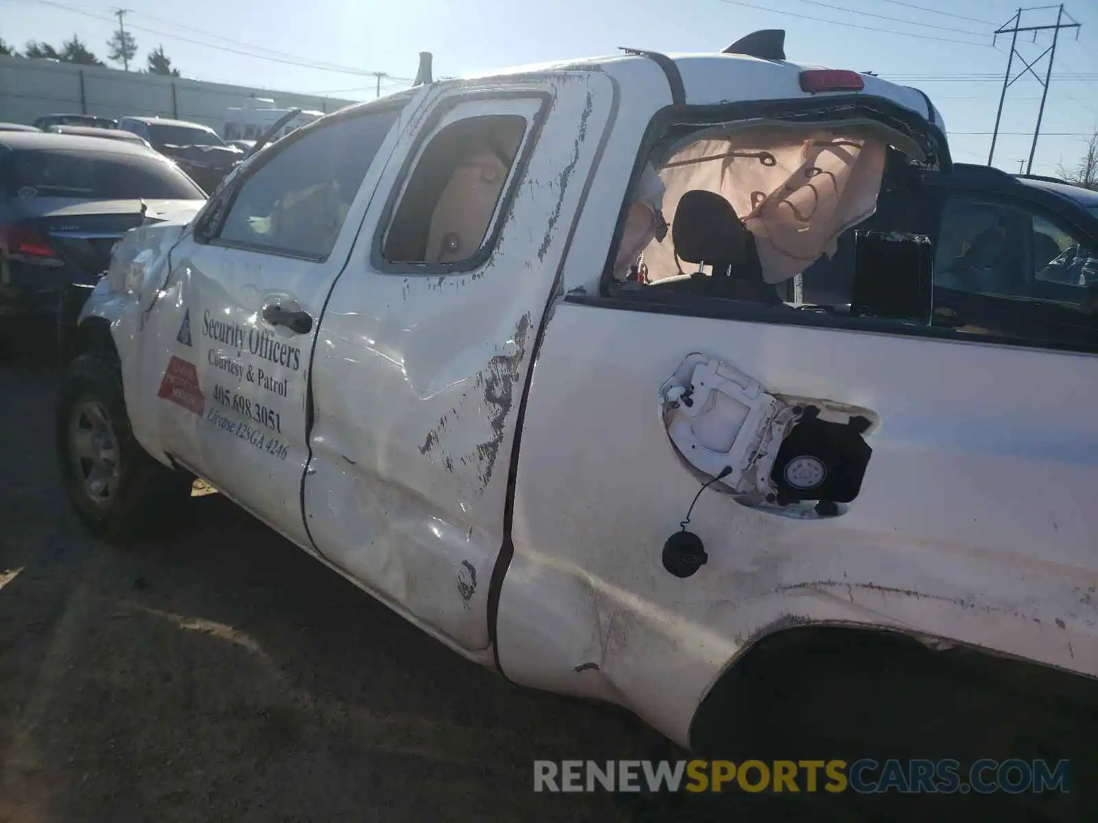 9 Photograph of a damaged car 5TFRX5GN3LX168082 TOYOTA TACOMA 2020