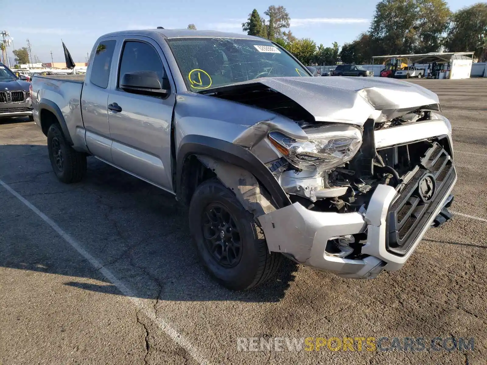 1 Photograph of a damaged car 5TFRX5GN3LX169930 TOYOTA TACOMA 2020