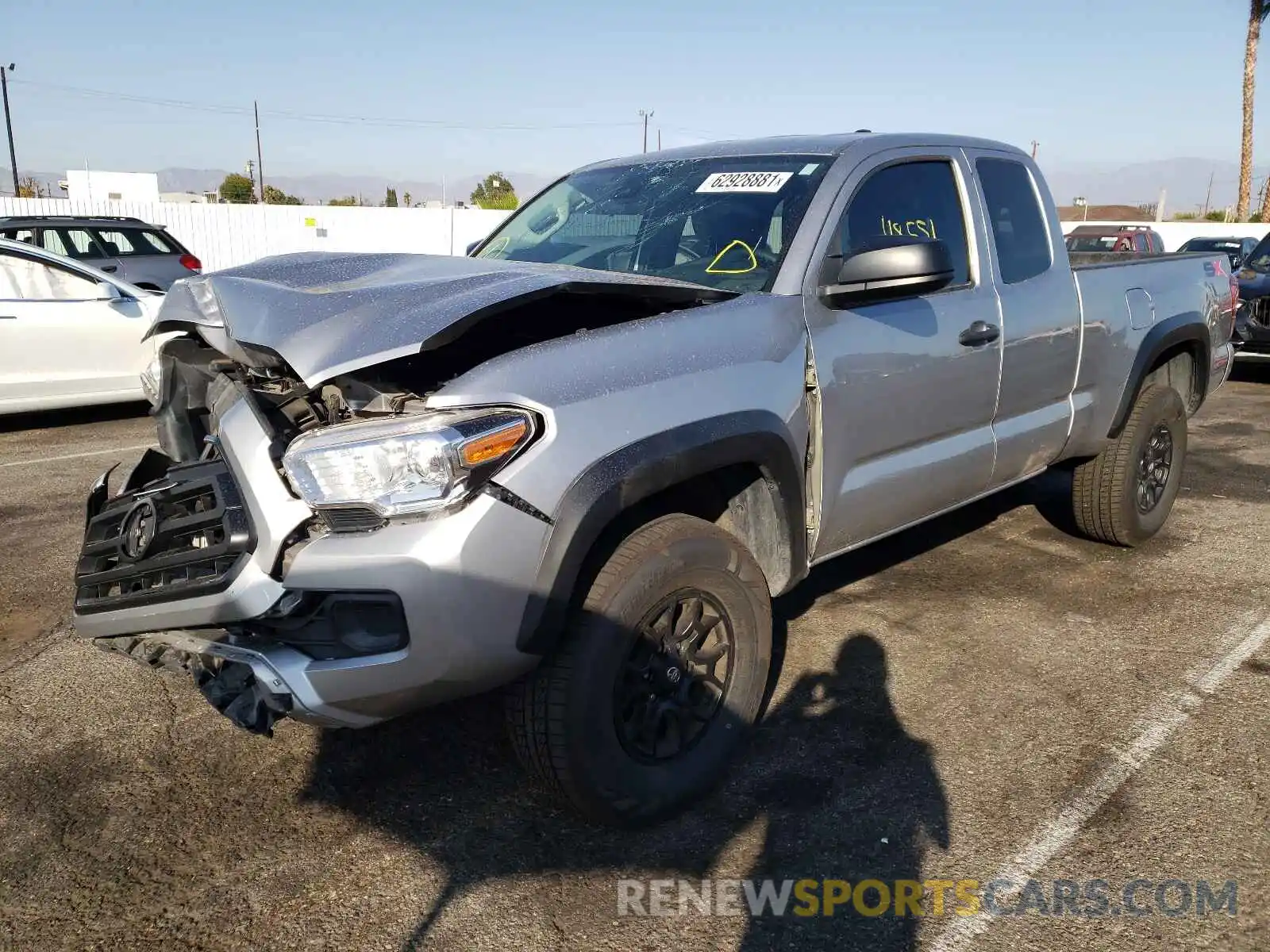 2 Фотография поврежденного автомобиля 5TFRX5GN3LX169930 TOYOTA TACOMA 2020