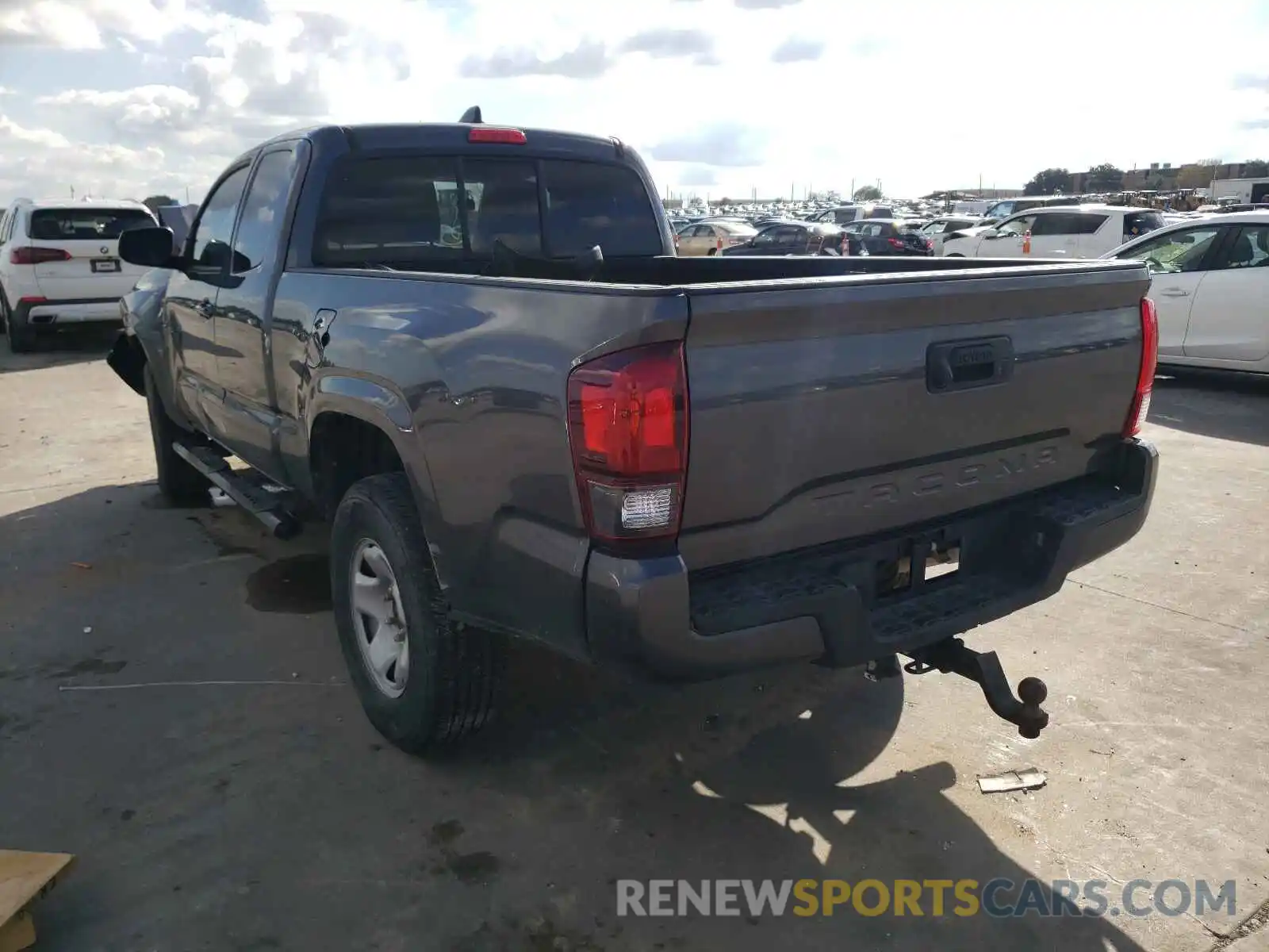 3 Photograph of a damaged car 5TFRX5GN3LX176912 TOYOTA TACOMA 2020