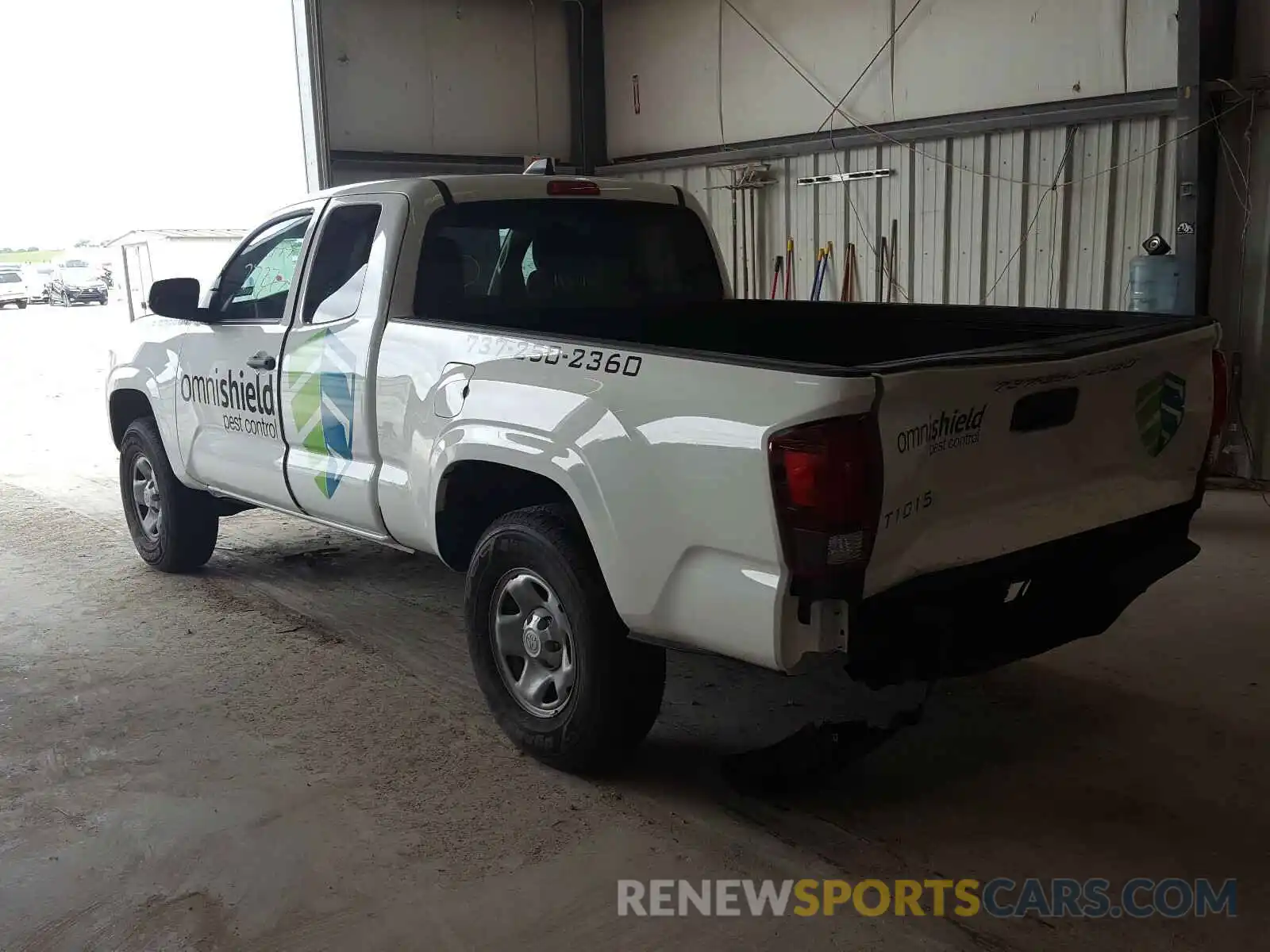 3 Photograph of a damaged car 5TFRX5GN3LX177235 TOYOTA TACOMA 2020