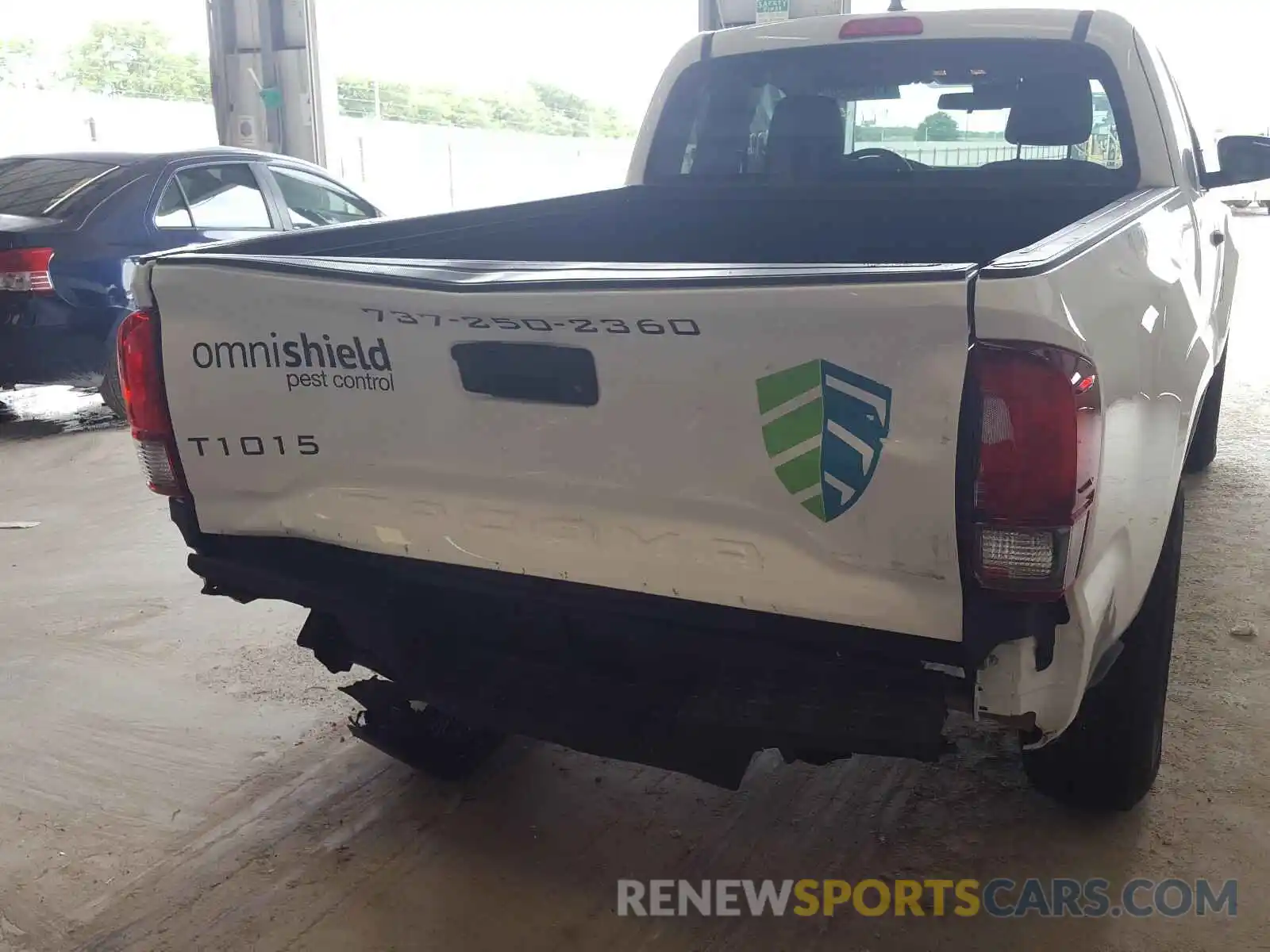 9 Photograph of a damaged car 5TFRX5GN3LX177235 TOYOTA TACOMA 2020