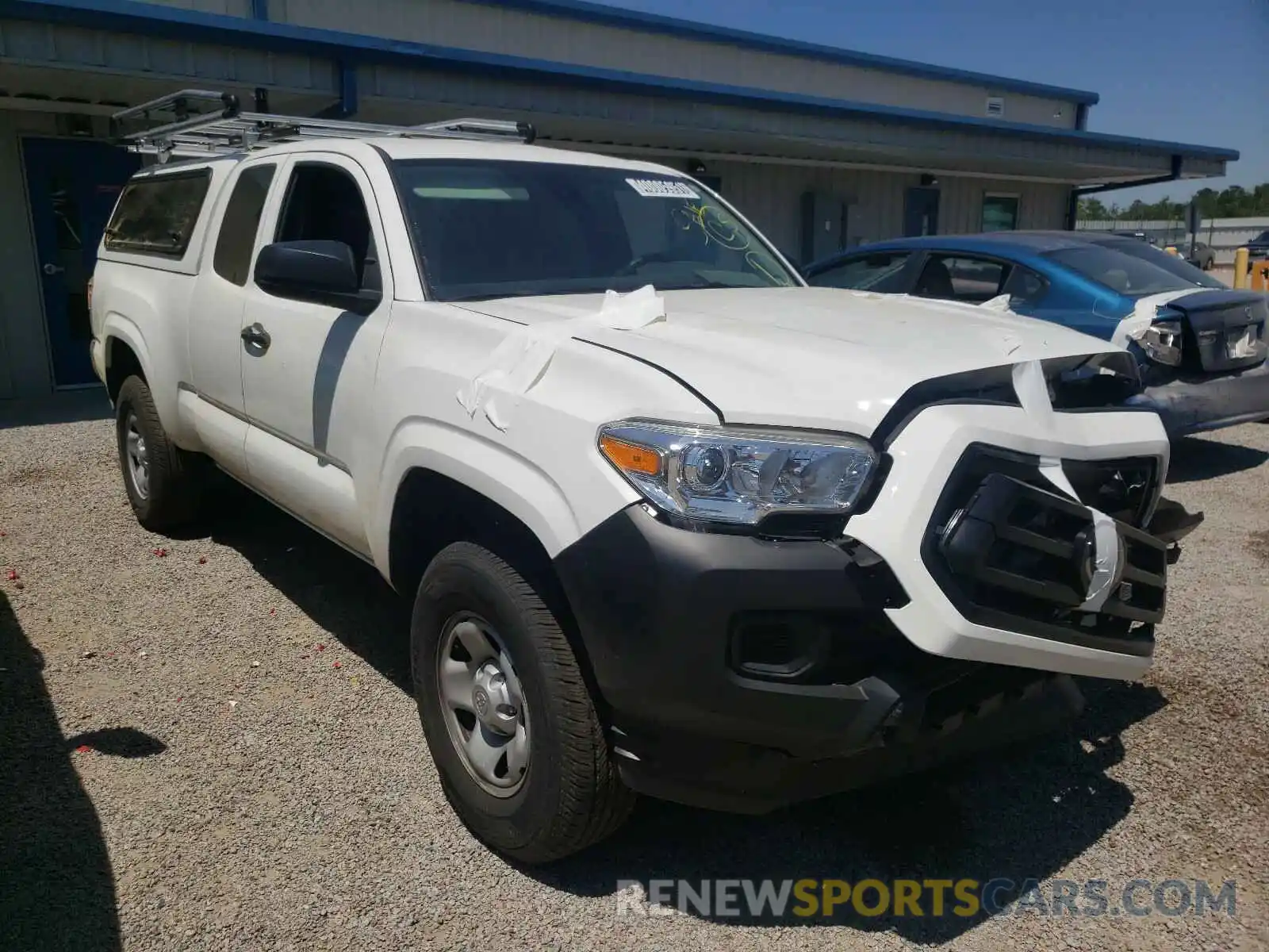 1 Photograph of a damaged car 5TFRX5GN3LX179695 TOYOTA TACOMA 2020