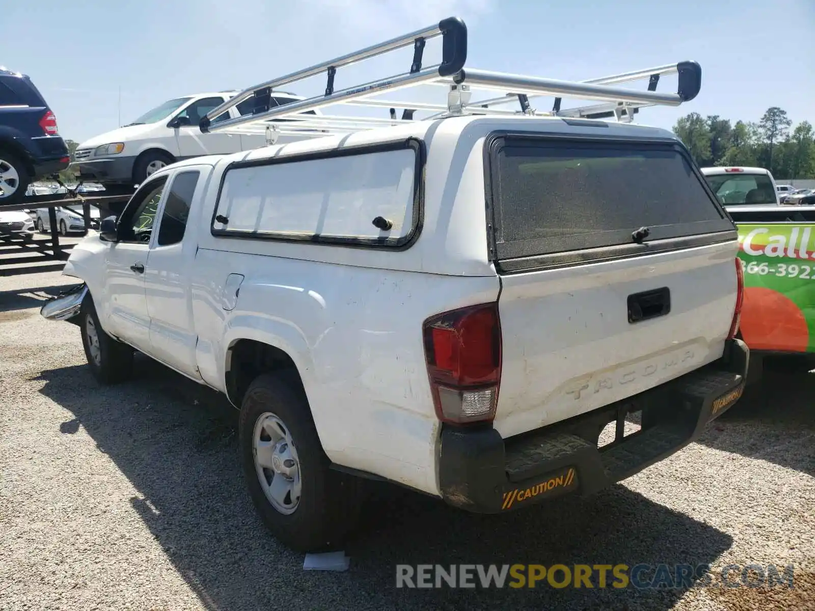 3 Photograph of a damaged car 5TFRX5GN3LX179695 TOYOTA TACOMA 2020