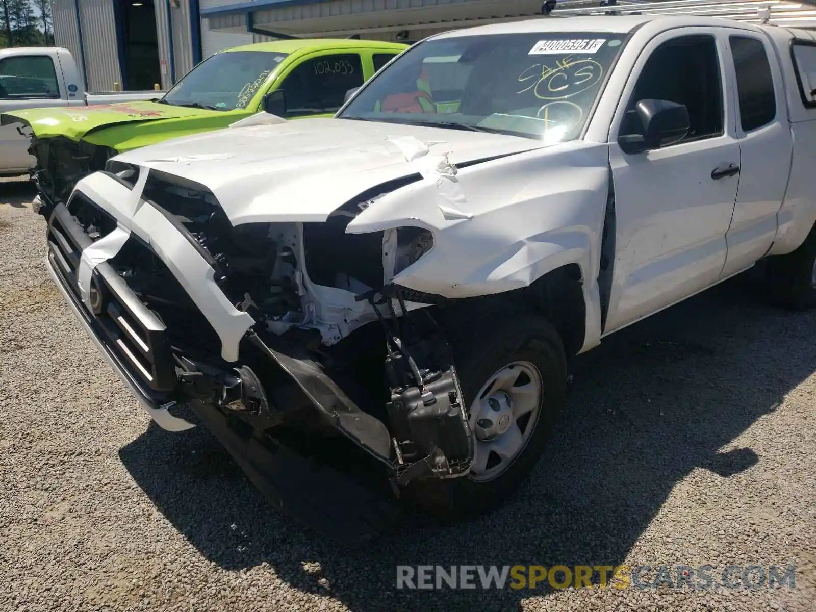 9 Photograph of a damaged car 5TFRX5GN3LX179695 TOYOTA TACOMA 2020