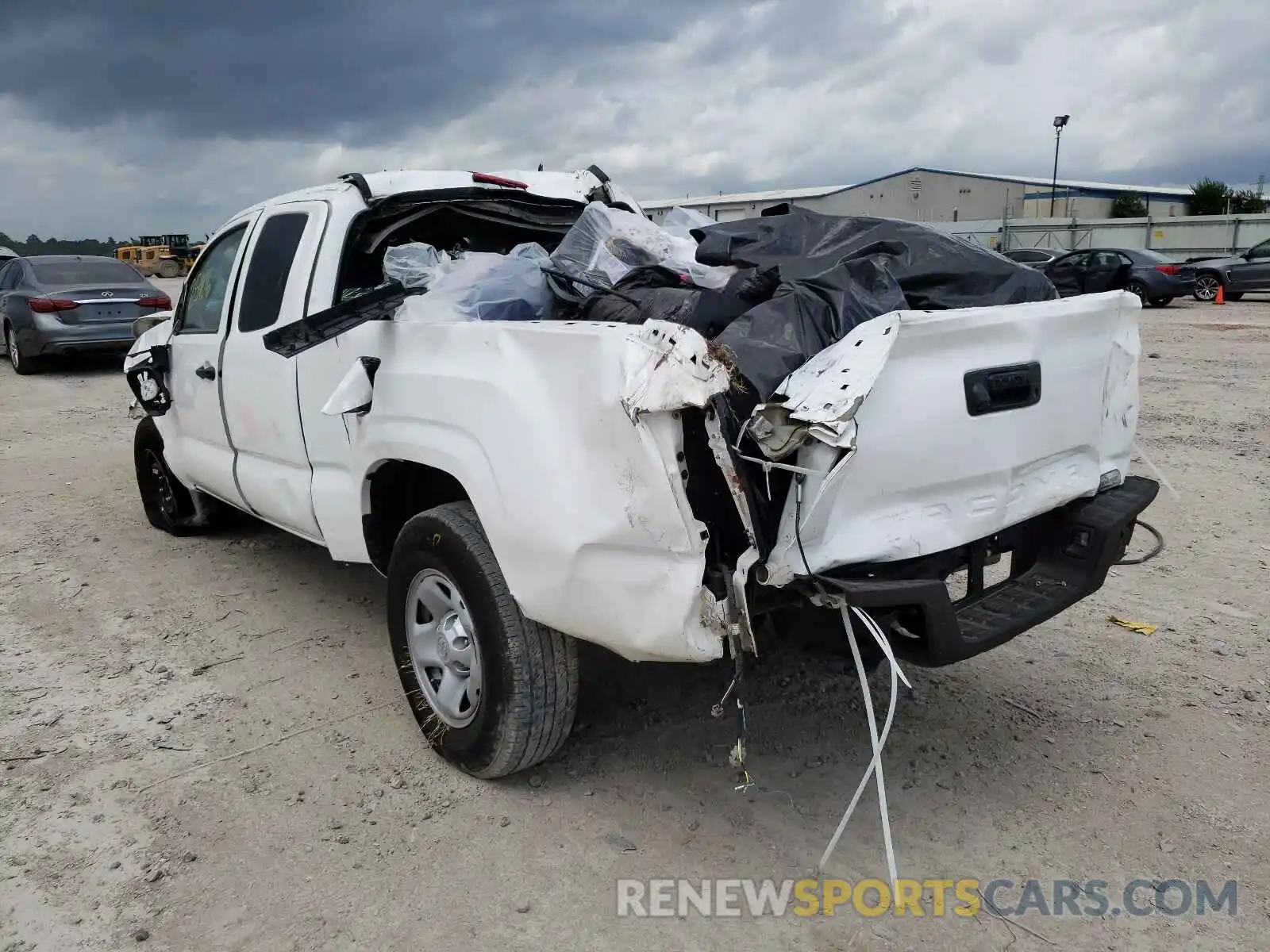 3 Photograph of a damaged car 5TFRX5GN4LX170620 TOYOTA TACOMA 2020