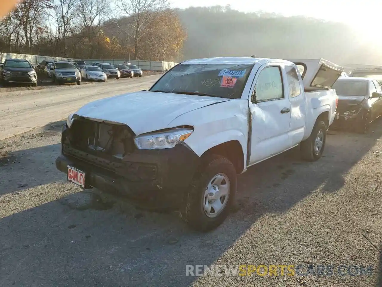 2 Фотография поврежденного автомобиля 5TFRX5GN4LX172092 TOYOTA TACOMA 2020