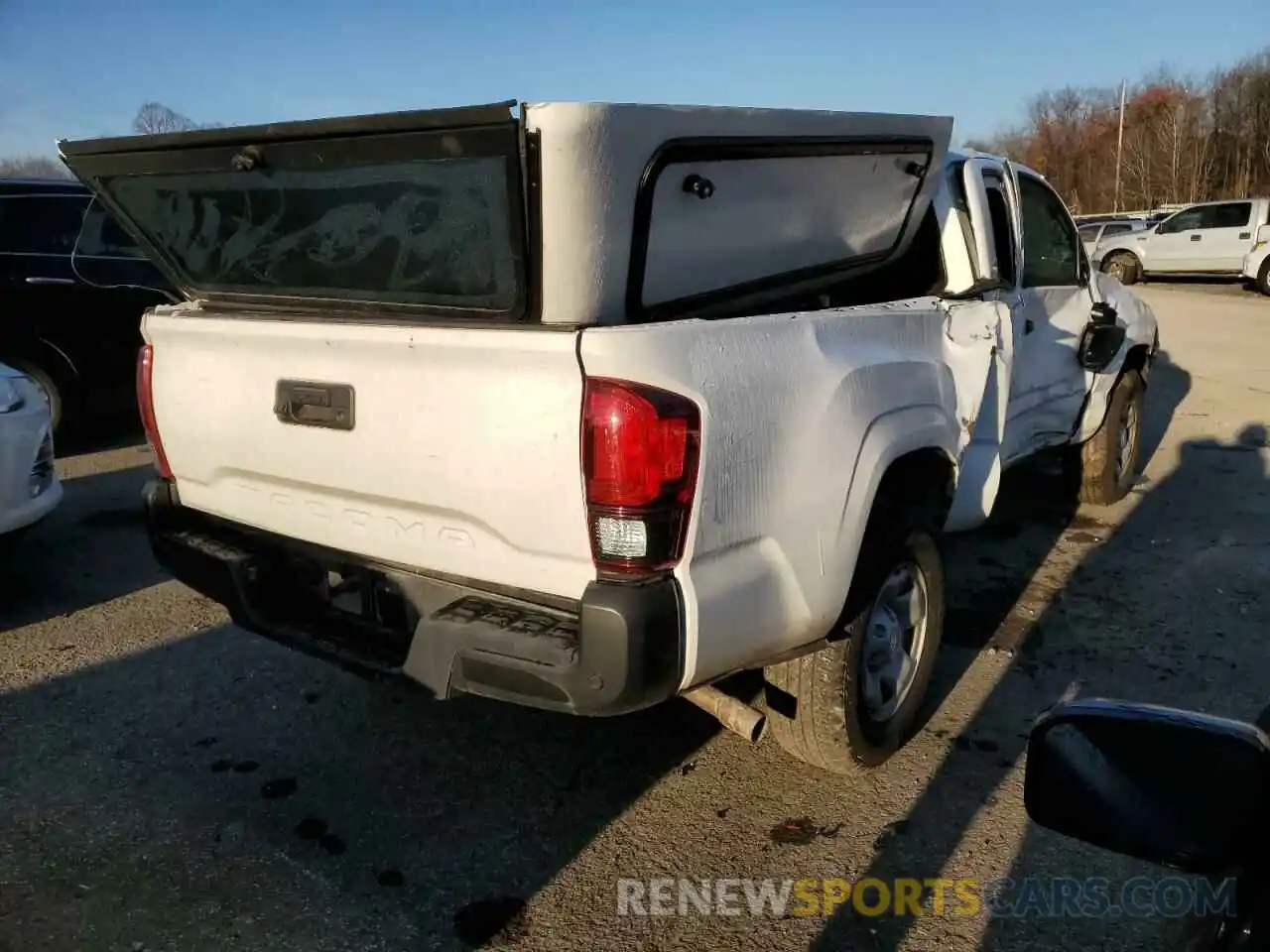 4 Фотография поврежденного автомобиля 5TFRX5GN4LX172092 TOYOTA TACOMA 2020