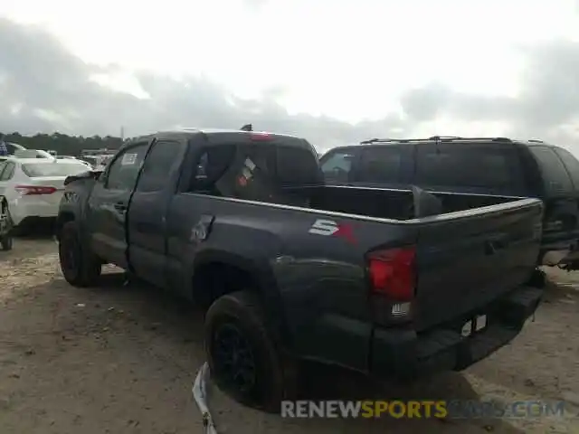 3 Photograph of a damaged car 5TFRX5GN4LX179978 TOYOTA TACOMA 2020