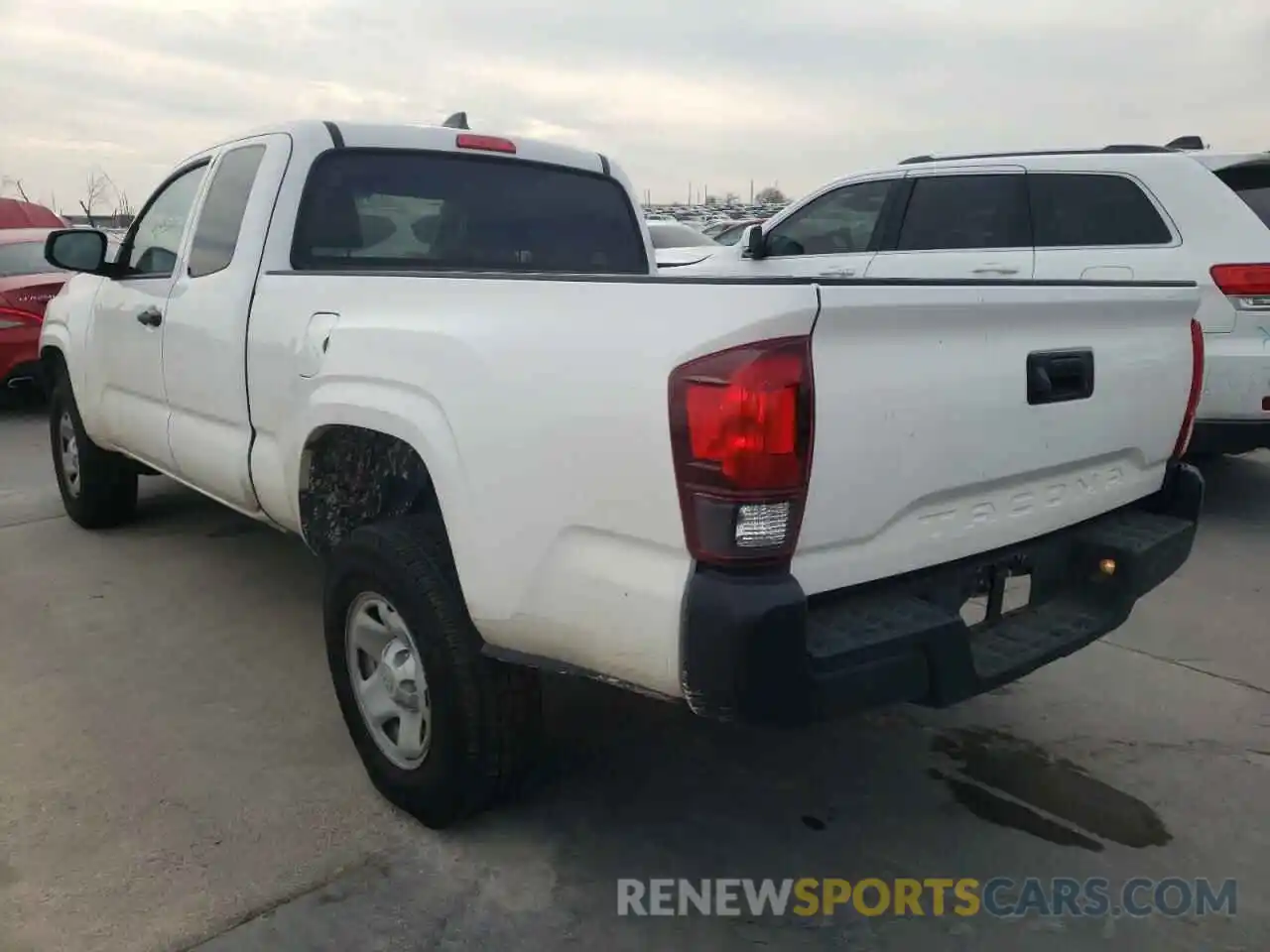 3 Photograph of a damaged car 5TFRX5GN5LX167855 TOYOTA TACOMA 2020