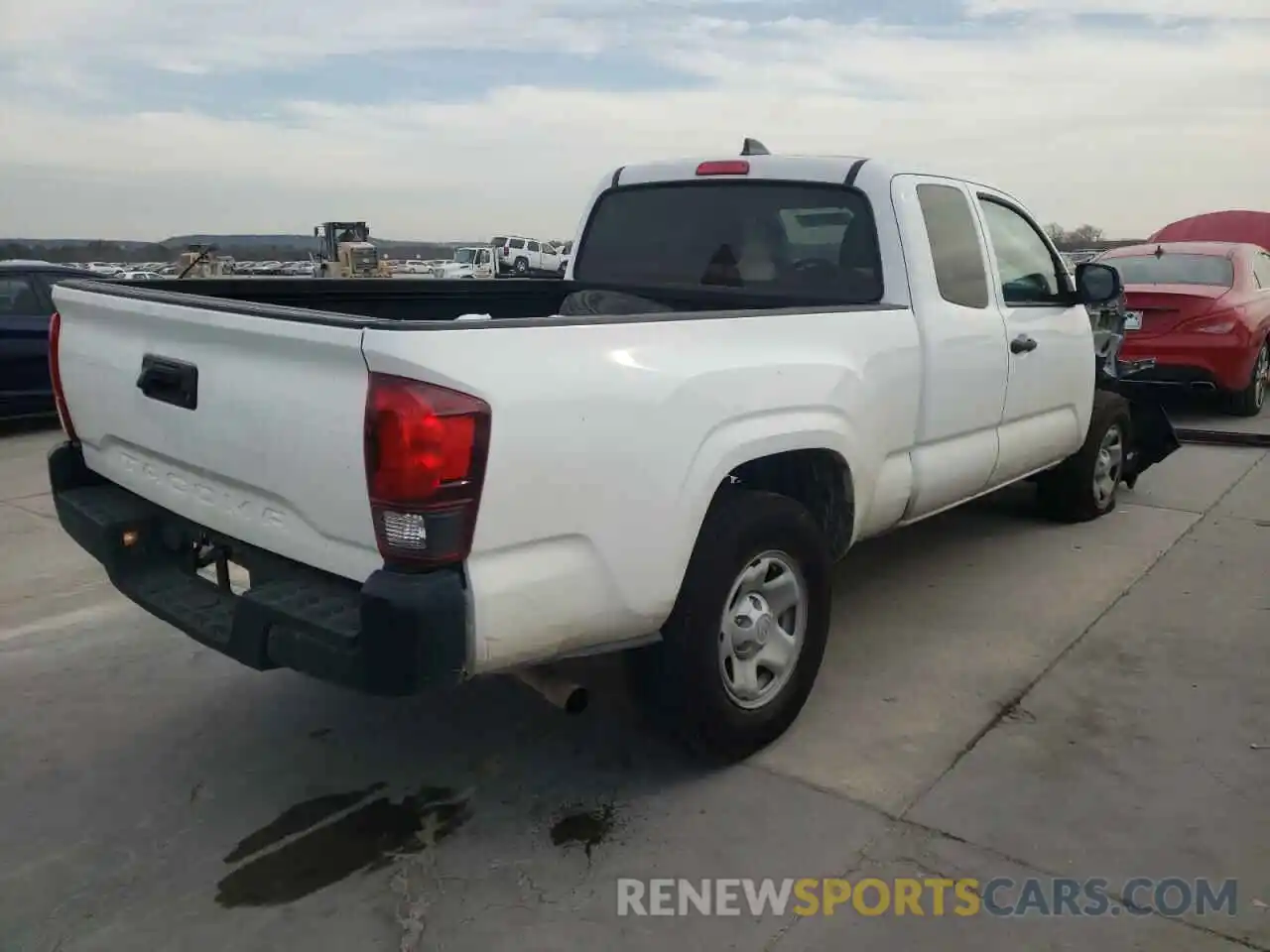 4 Photograph of a damaged car 5TFRX5GN5LX167855 TOYOTA TACOMA 2020