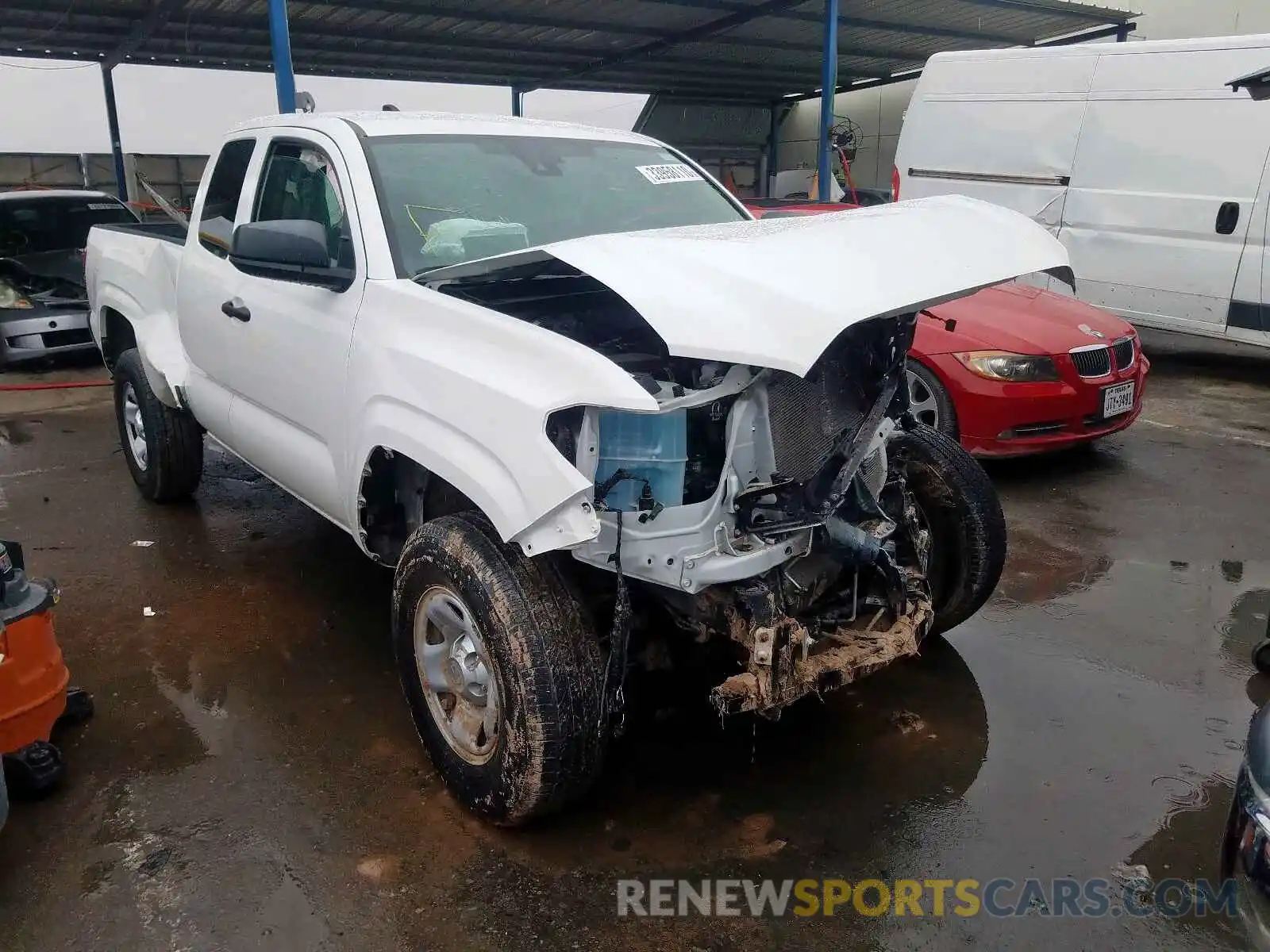 1 Photograph of a damaged car 5TFRX5GN5LX167967 TOYOTA TACOMA 2020