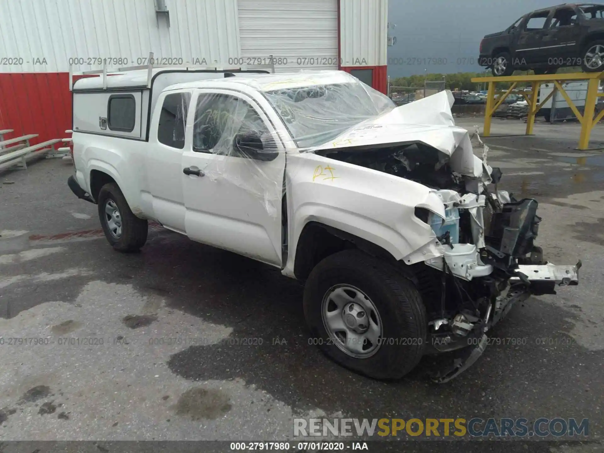 1 Photograph of a damaged car 5TFRX5GN5LX169511 TOYOTA TACOMA 2020