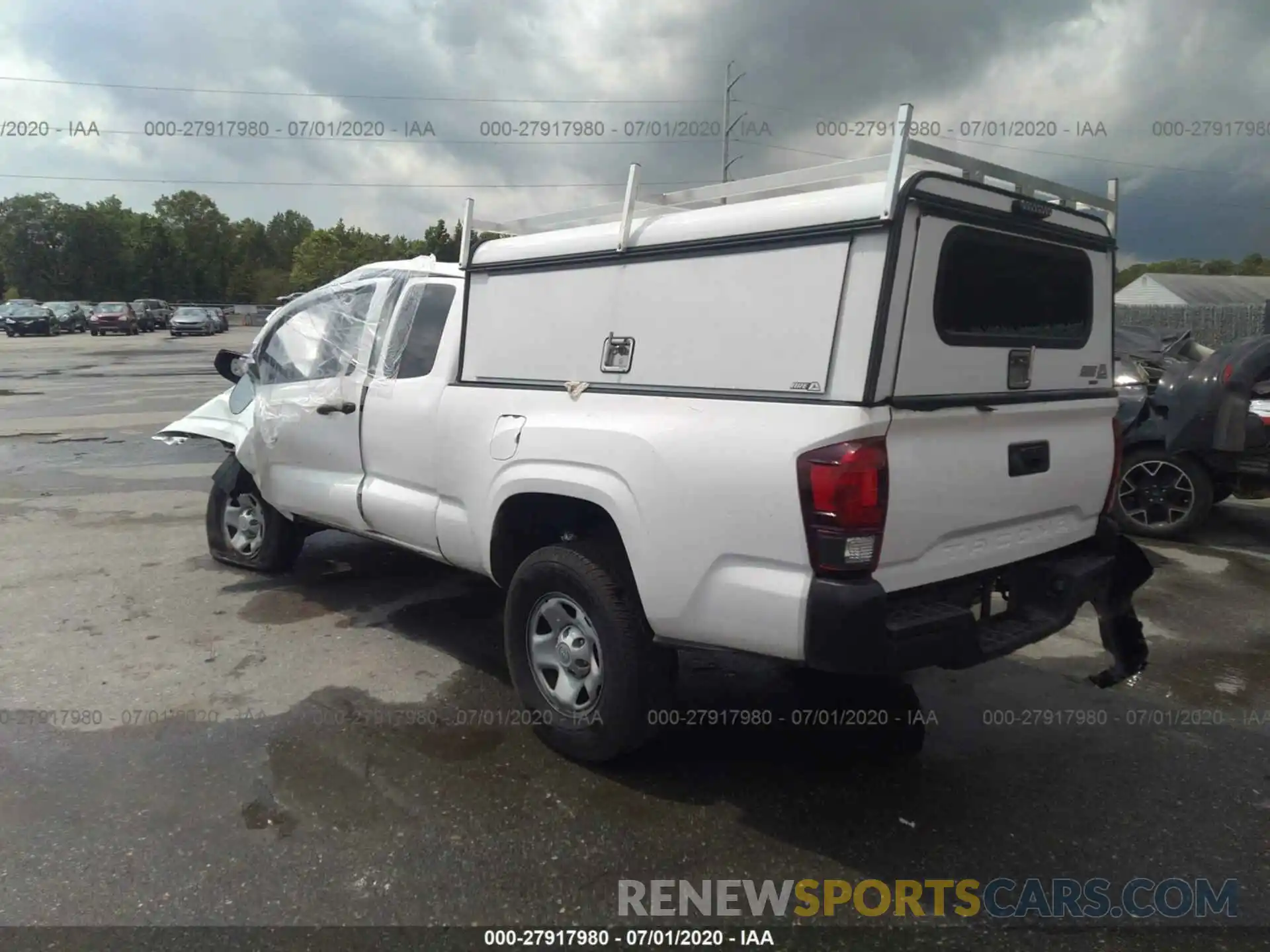 3 Photograph of a damaged car 5TFRX5GN5LX169511 TOYOTA TACOMA 2020