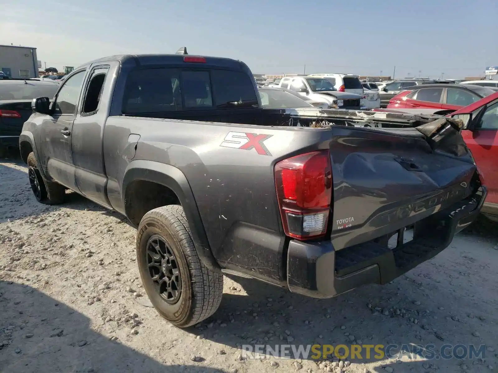 3 Photograph of a damaged car 5TFRX5GN5LX179357 TOYOTA TACOMA 2020