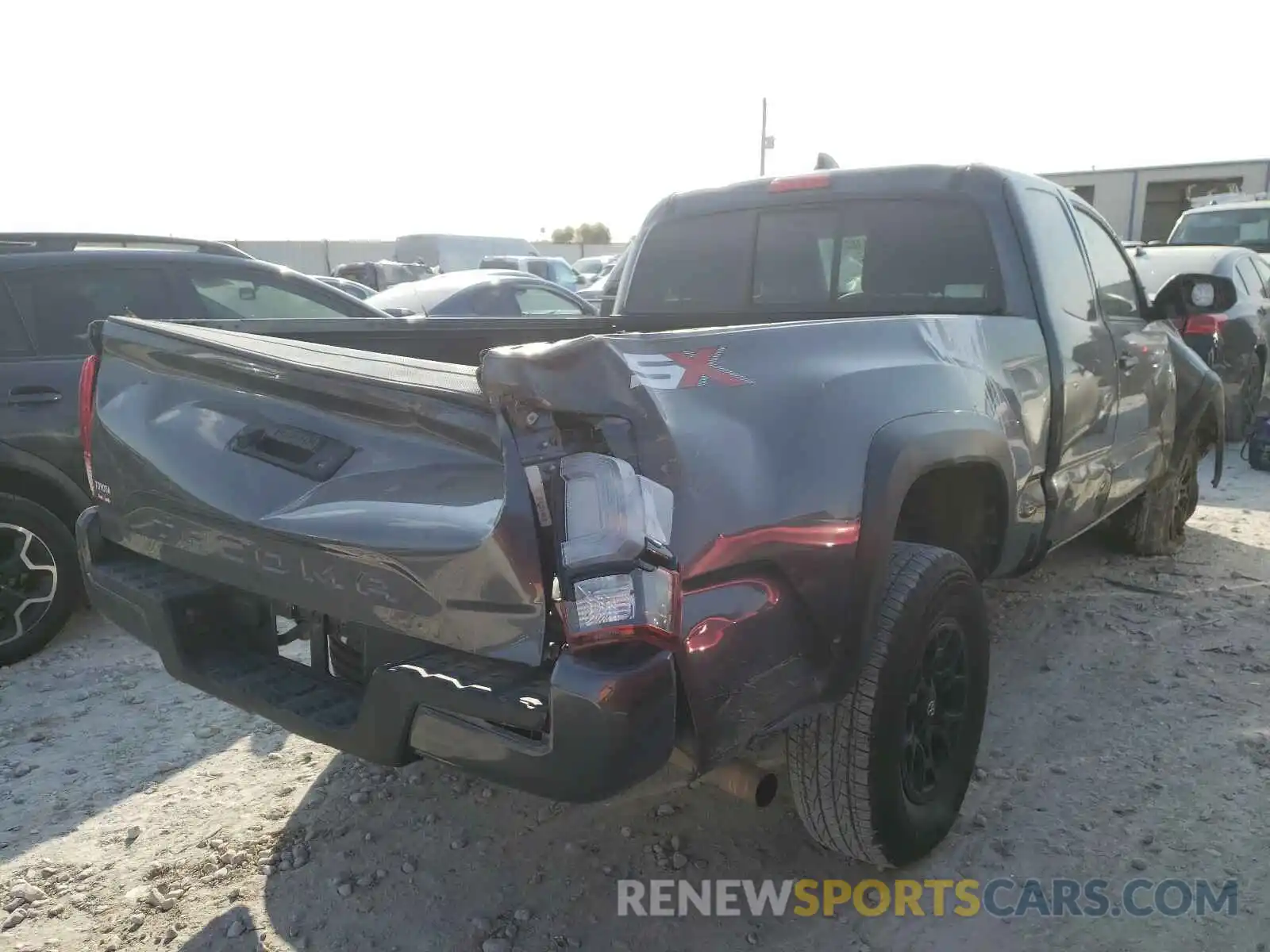 4 Photograph of a damaged car 5TFRX5GN5LX179357 TOYOTA TACOMA 2020