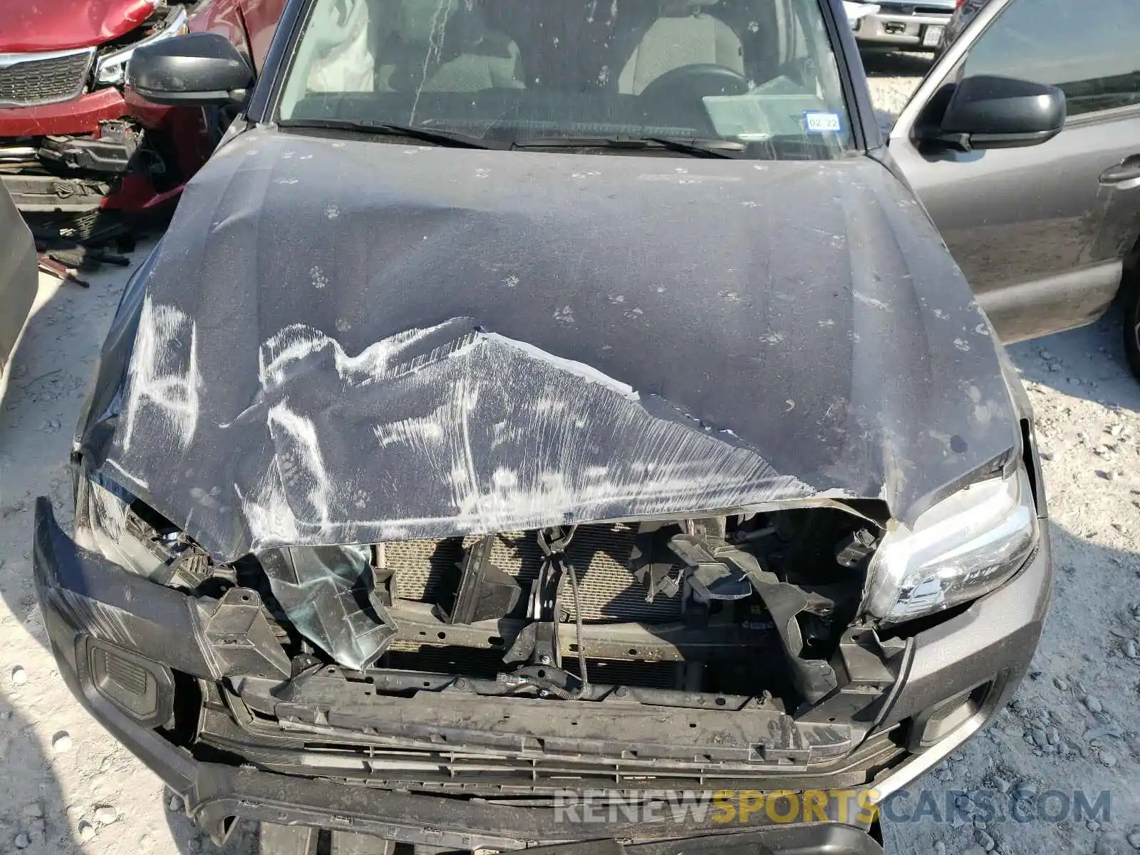 7 Photograph of a damaged car 5TFRX5GN5LX179357 TOYOTA TACOMA 2020