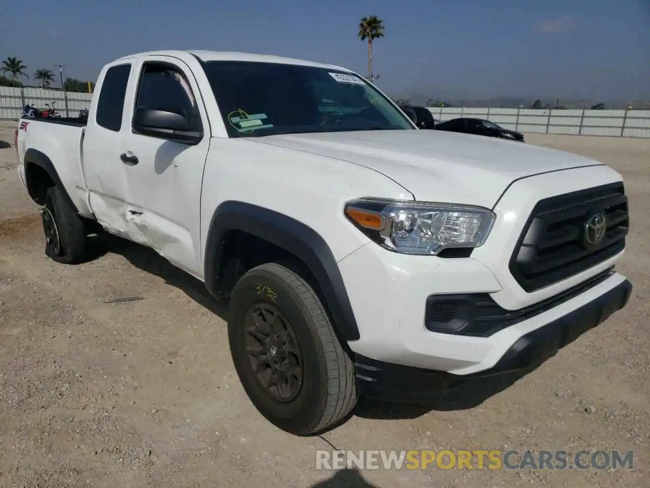 1 Photograph of a damaged car 5TFRX5GN6LX171784 TOYOTA TACOMA 2020