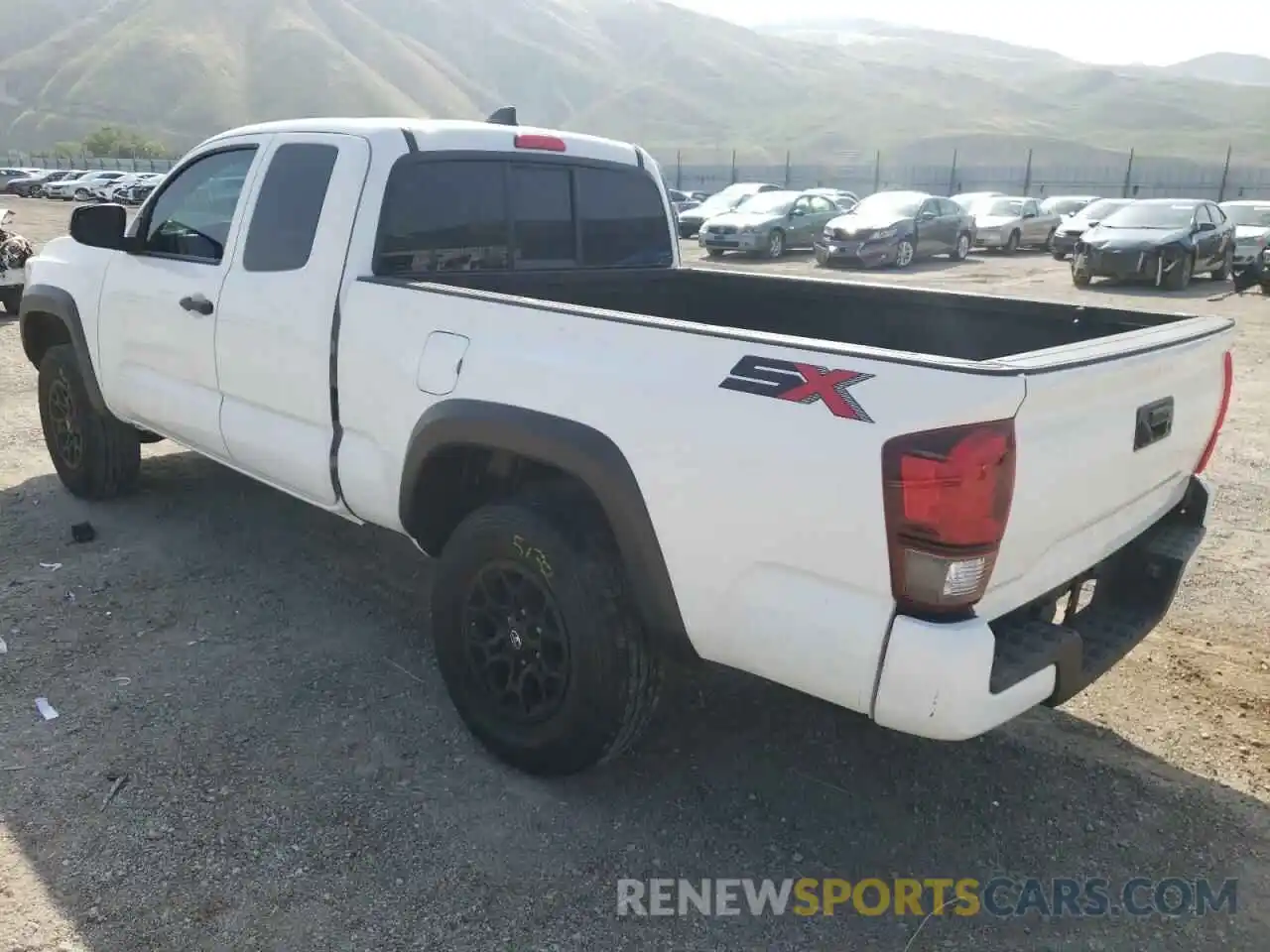 3 Photograph of a damaged car 5TFRX5GN6LX171784 TOYOTA TACOMA 2020