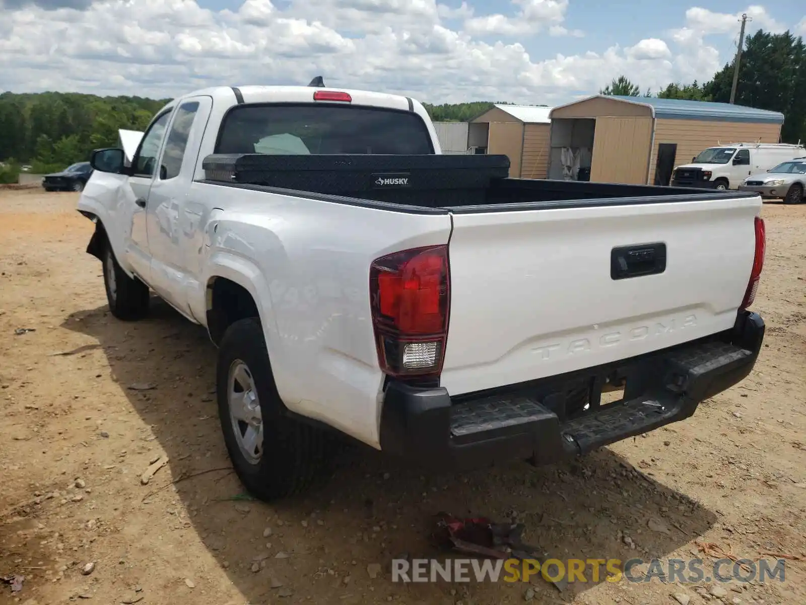 3 Photograph of a damaged car 5TFRX5GN6LX172143 TOYOTA TACOMA 2020