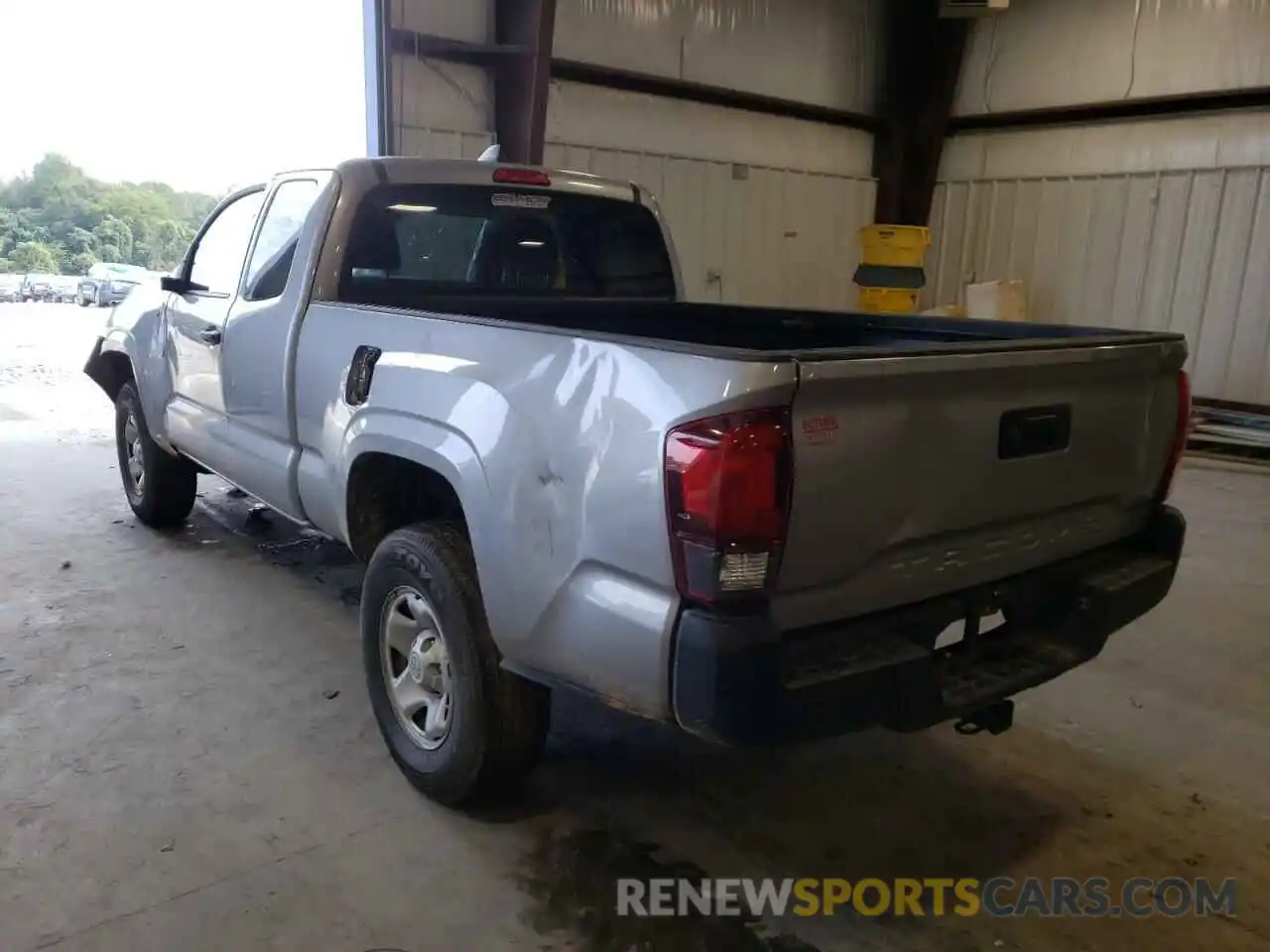 3 Photograph of a damaged car 5TFRX5GN6LX173163 TOYOTA TACOMA 2020