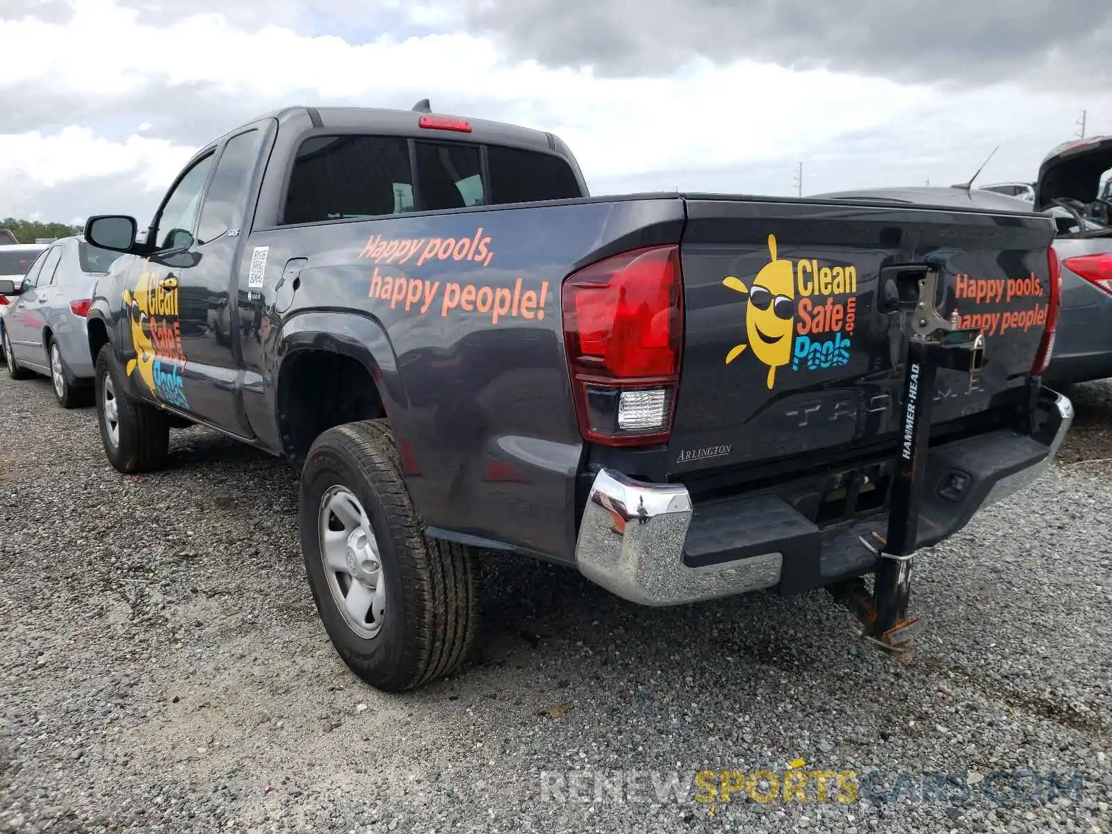 3 Photograph of a damaged car 5TFRX5GN6LX179237 TOYOTA TACOMA 2020