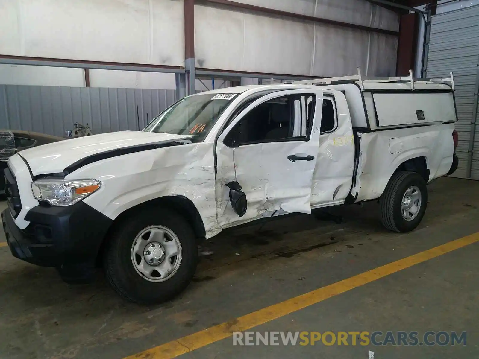 9 Photograph of a damaged car 5TFRX5GN6LX180081 TOYOTA TACOMA 2020