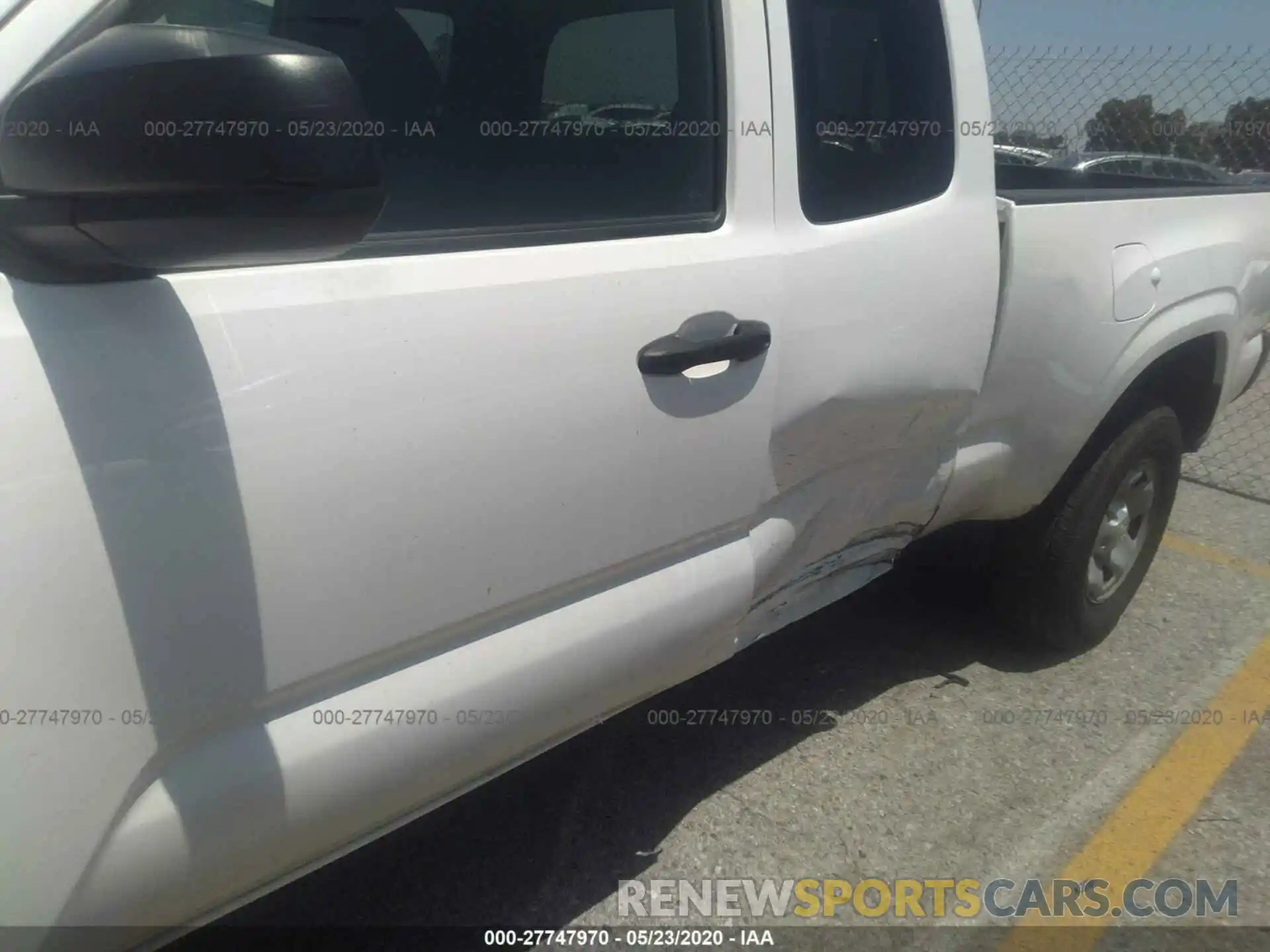 6 Photograph of a damaged car 5TFRX5GN7LX165606 TOYOTA TACOMA 2020