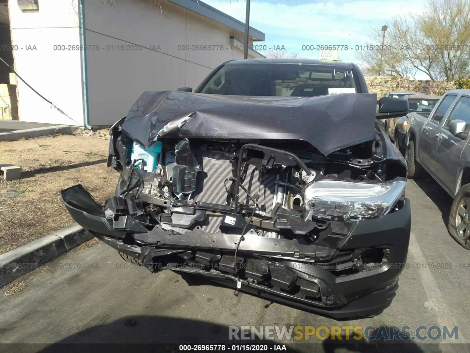 6 Фотография поврежденного автомобиля 5TFRX5GN7LX166884 TOYOTA TACOMA 2020