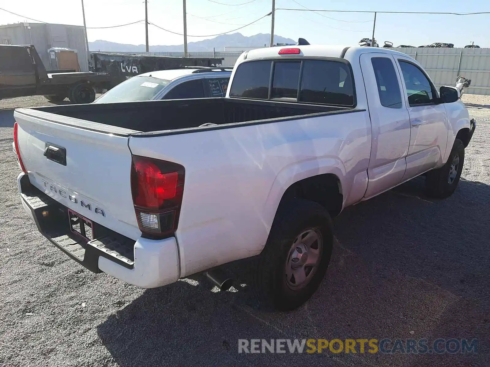 4 Photograph of a damaged car 5TFRX5GN7LX166965 TOYOTA TACOMA 2020