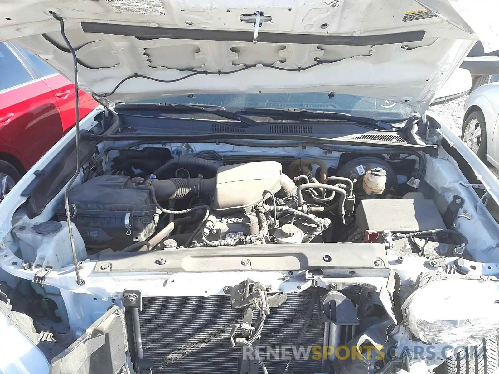 7 Photograph of a damaged car 5TFRX5GN7LX166965 TOYOTA TACOMA 2020