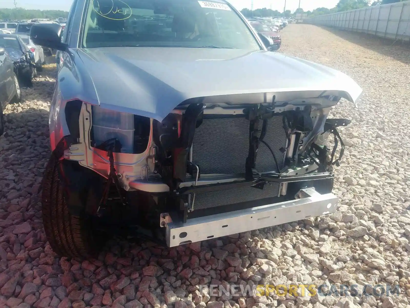 9 Photograph of a damaged car 5TFRX5GN7LX172149 TOYOTA TACOMA 2020