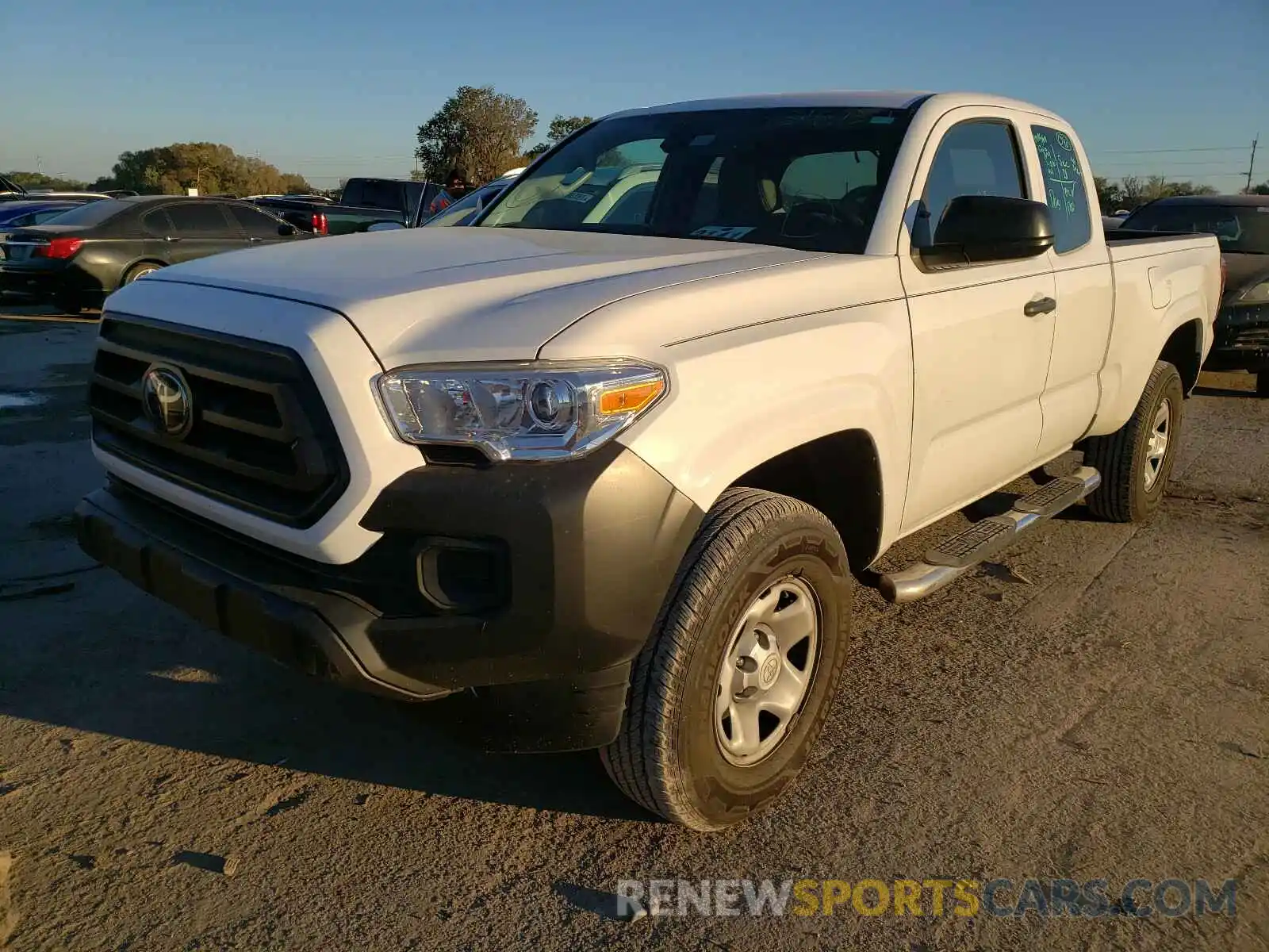 2 Photograph of a damaged car 5TFRX5GN7LX172670 TOYOTA TACOMA 2020