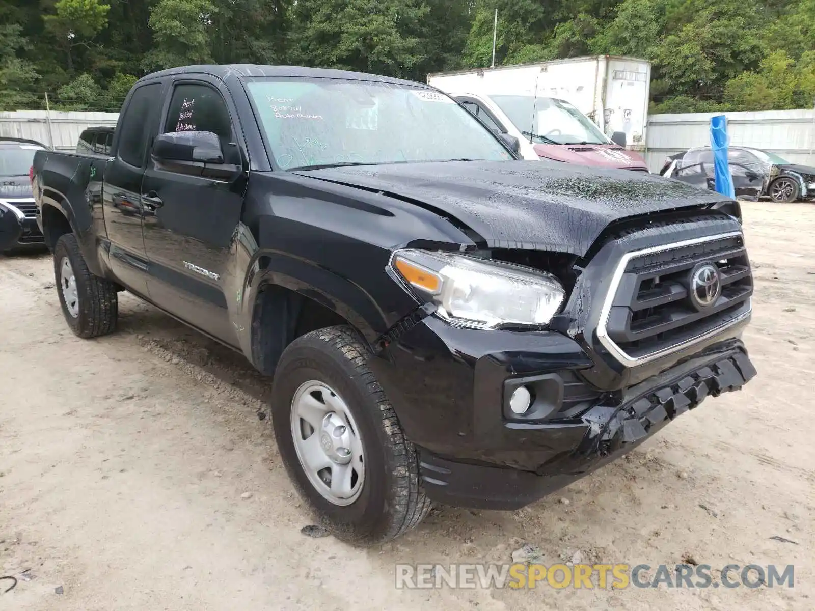 1 Photograph of a damaged car 5TFRX5GN7LX173348 TOYOTA TACOMA 2020