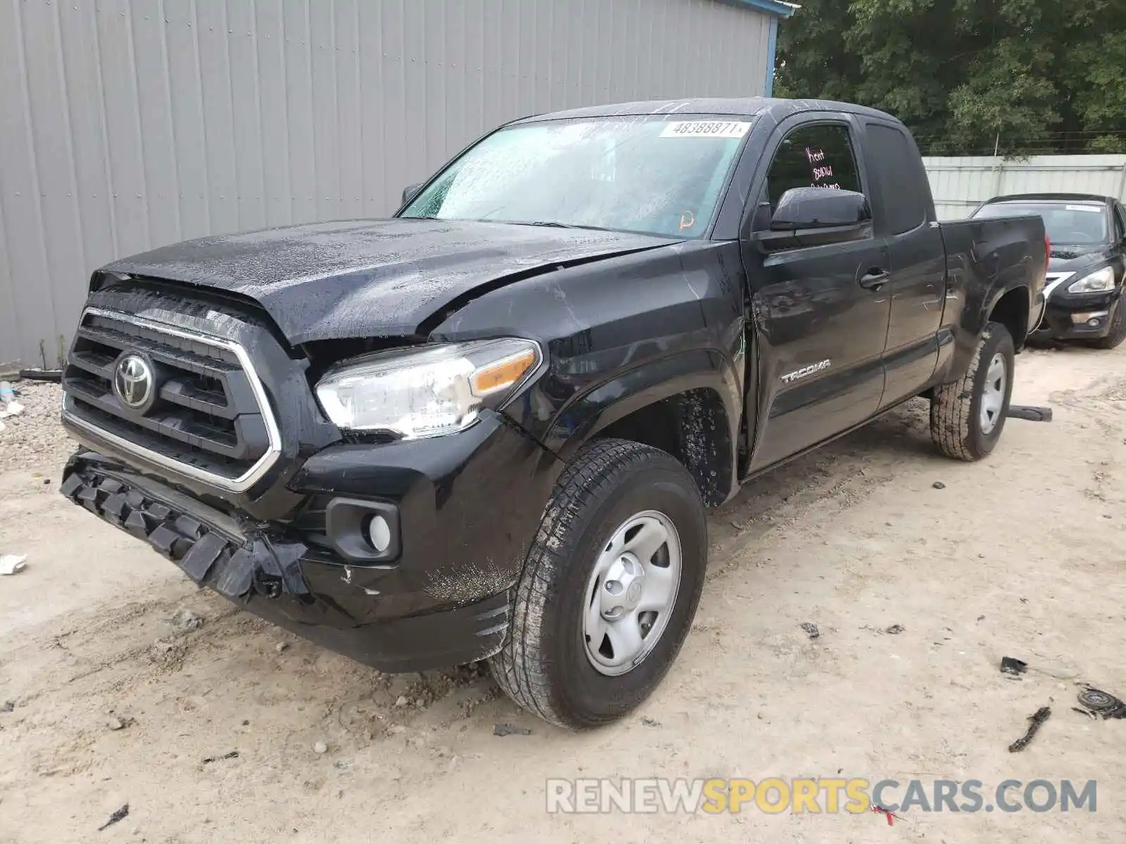 2 Photograph of a damaged car 5TFRX5GN7LX173348 TOYOTA TACOMA 2020