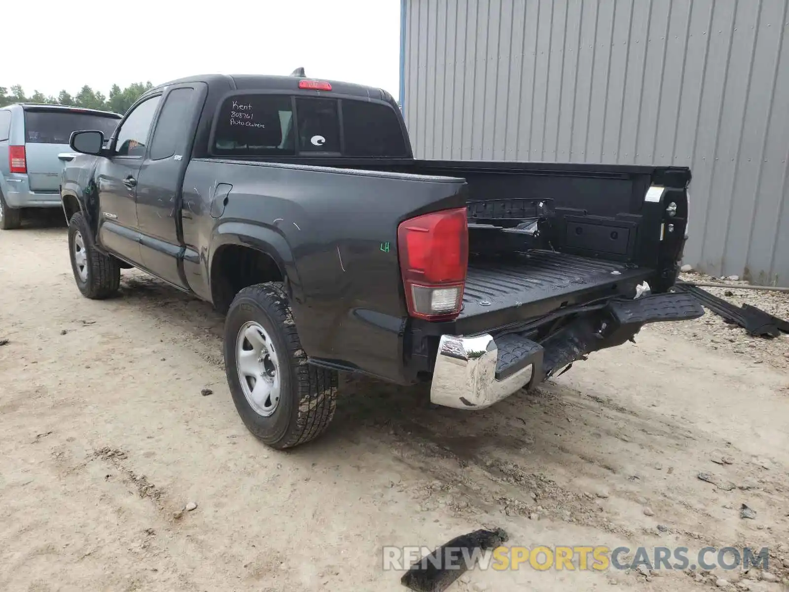 3 Photograph of a damaged car 5TFRX5GN7LX173348 TOYOTA TACOMA 2020