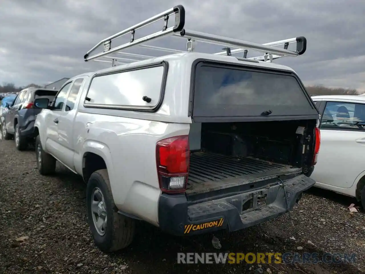 3 Photograph of a damaged car 5TFRX5GN7LX173804 TOYOTA TACOMA 2020