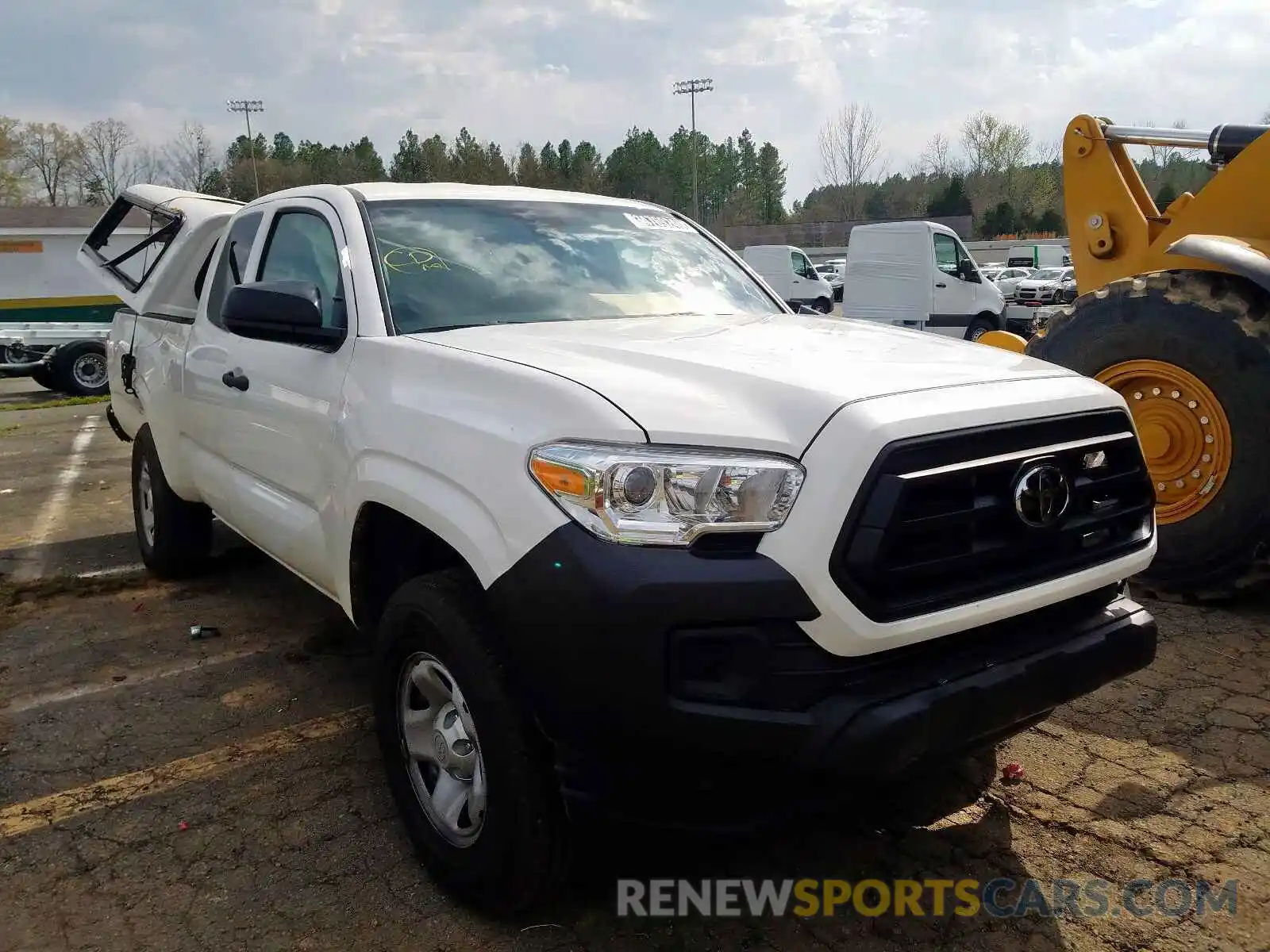 1 Photograph of a damaged car 5TFRX5GN7LX174659 TOYOTA TACOMA 2020