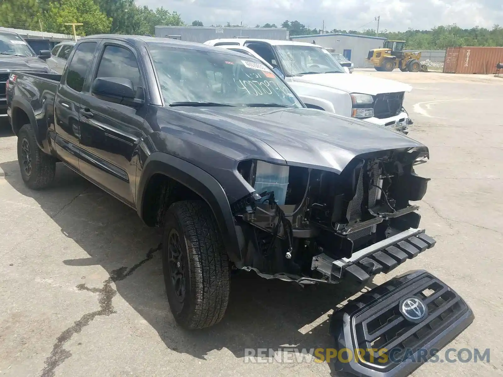 1 Photograph of a damaged car 5TFRX5GN7LX177898 TOYOTA TACOMA 2020