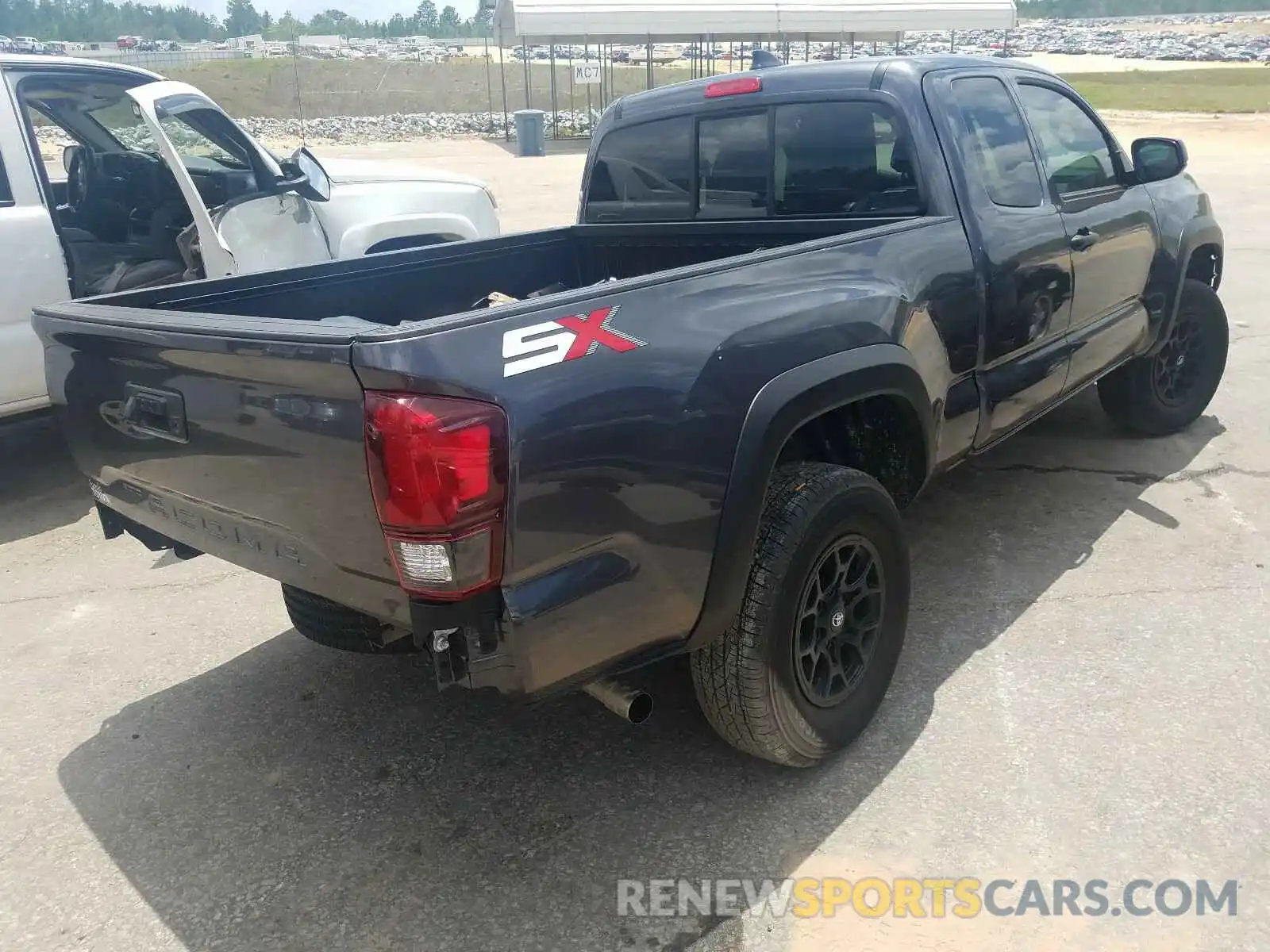 4 Photograph of a damaged car 5TFRX5GN7LX177898 TOYOTA TACOMA 2020