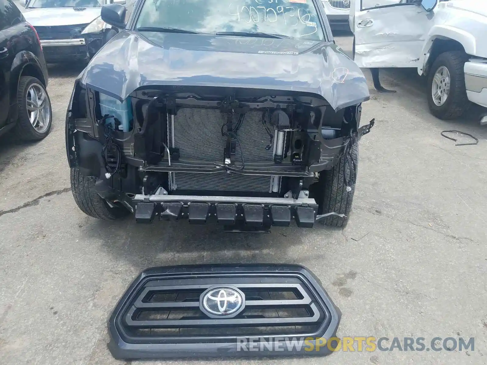 9 Photograph of a damaged car 5TFRX5GN7LX177898 TOYOTA TACOMA 2020